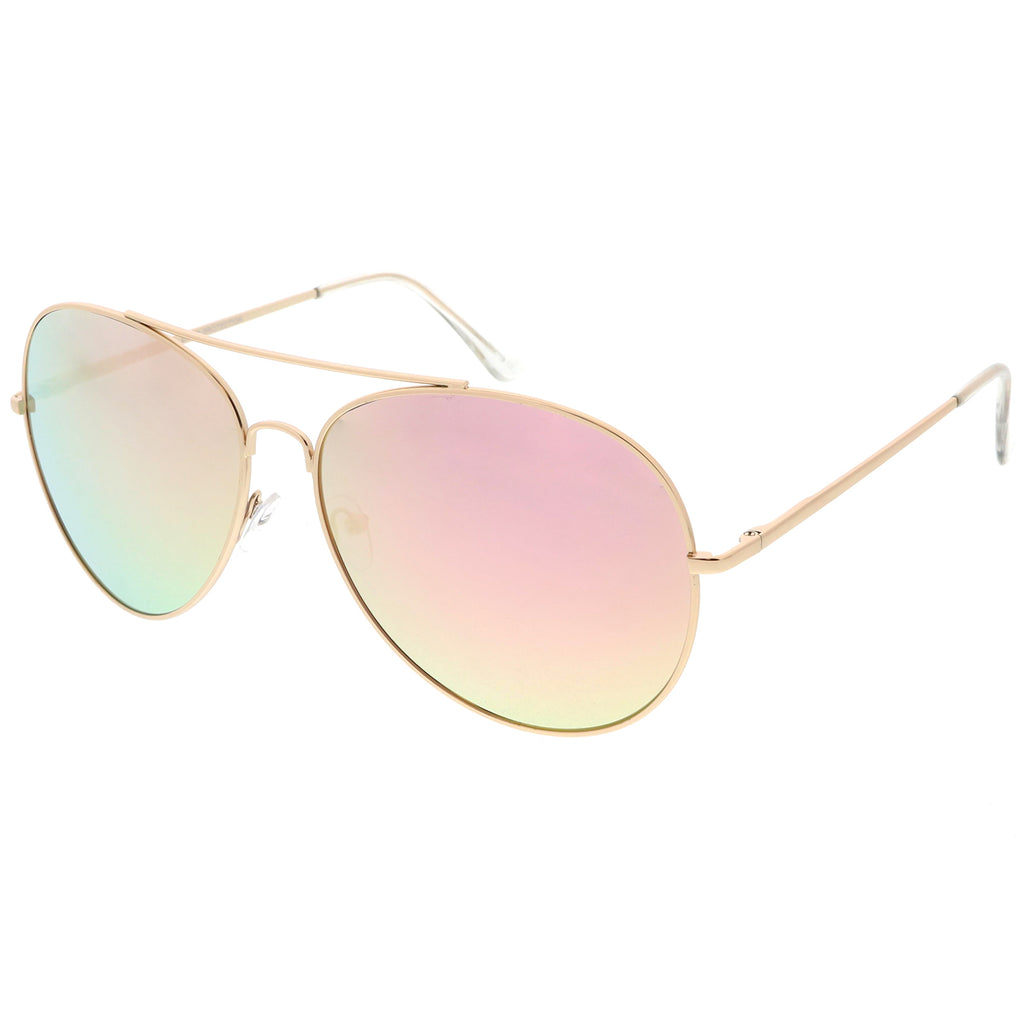 Gold / Pink Mirror
