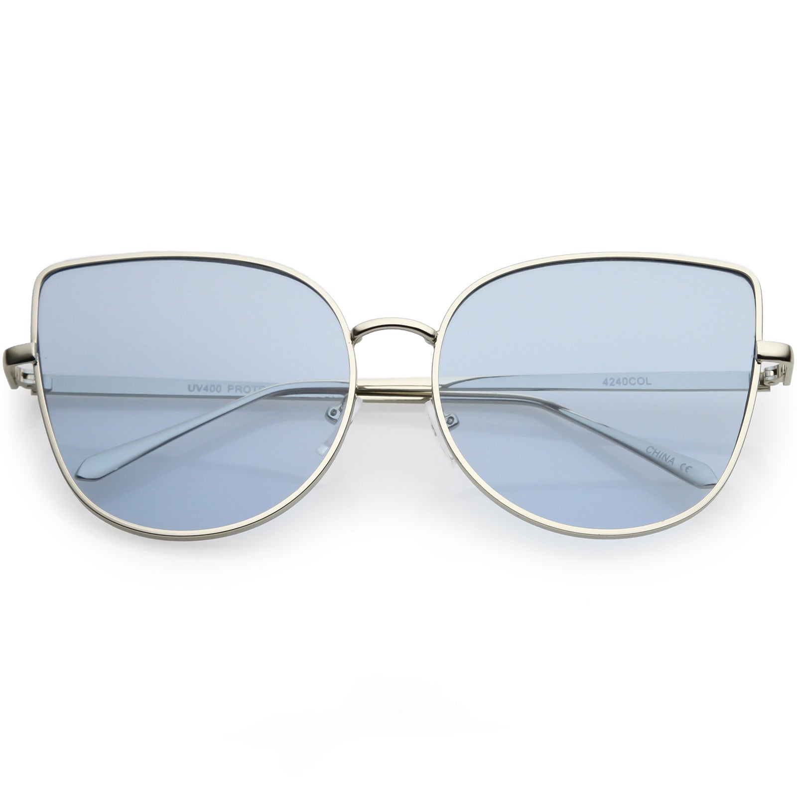 Silver / Blue