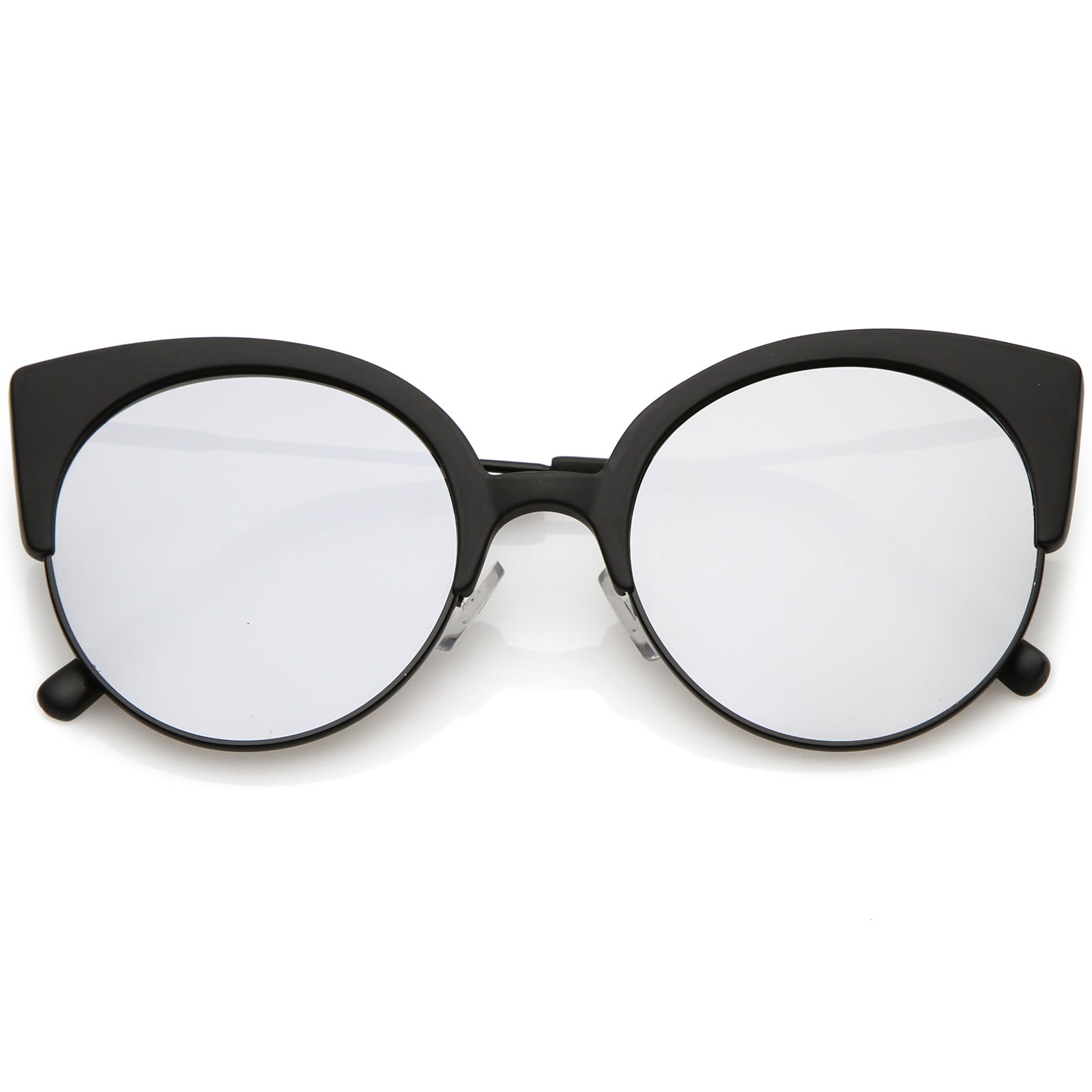 Matte Black Black / Silver Mirror