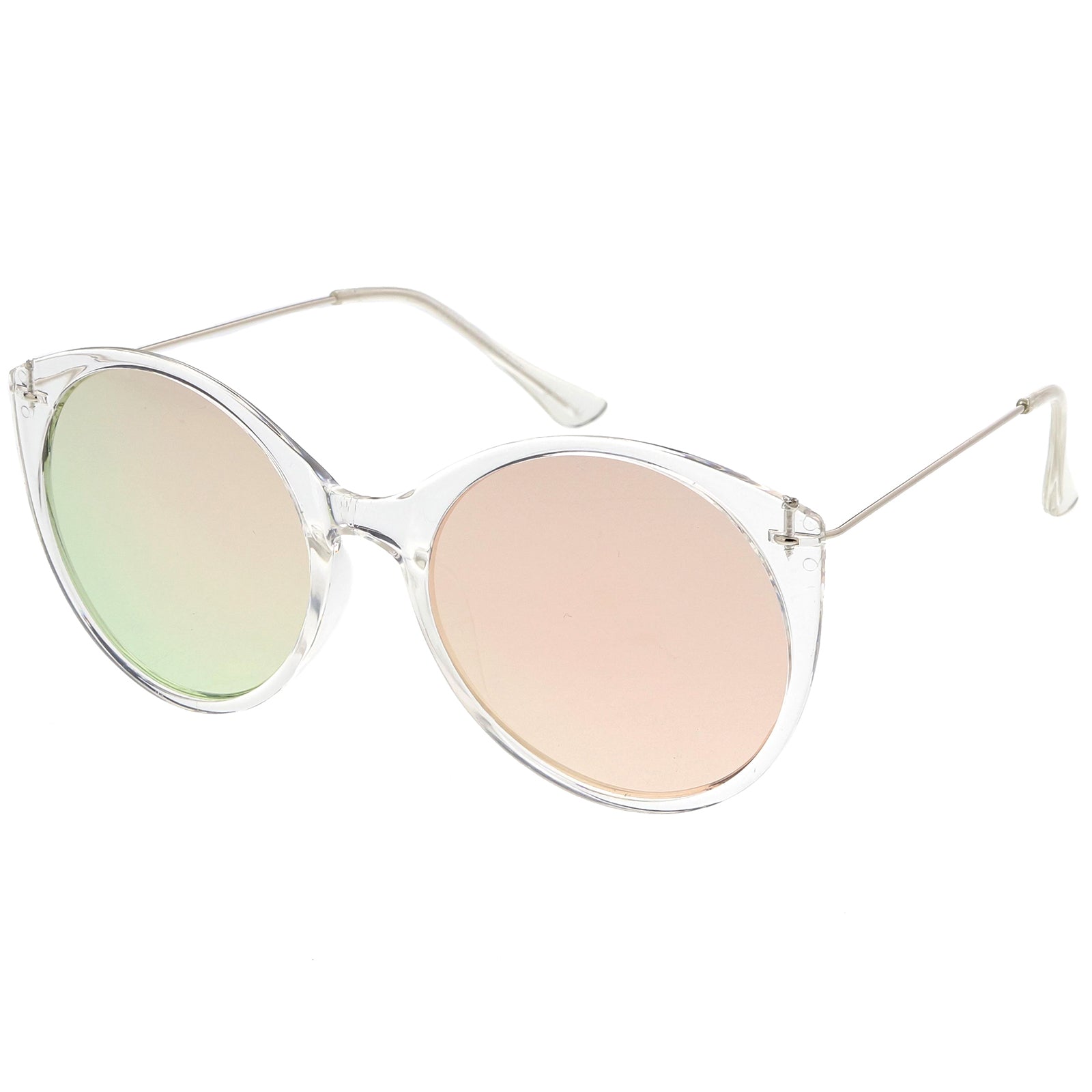 Clear / Pink Mirror