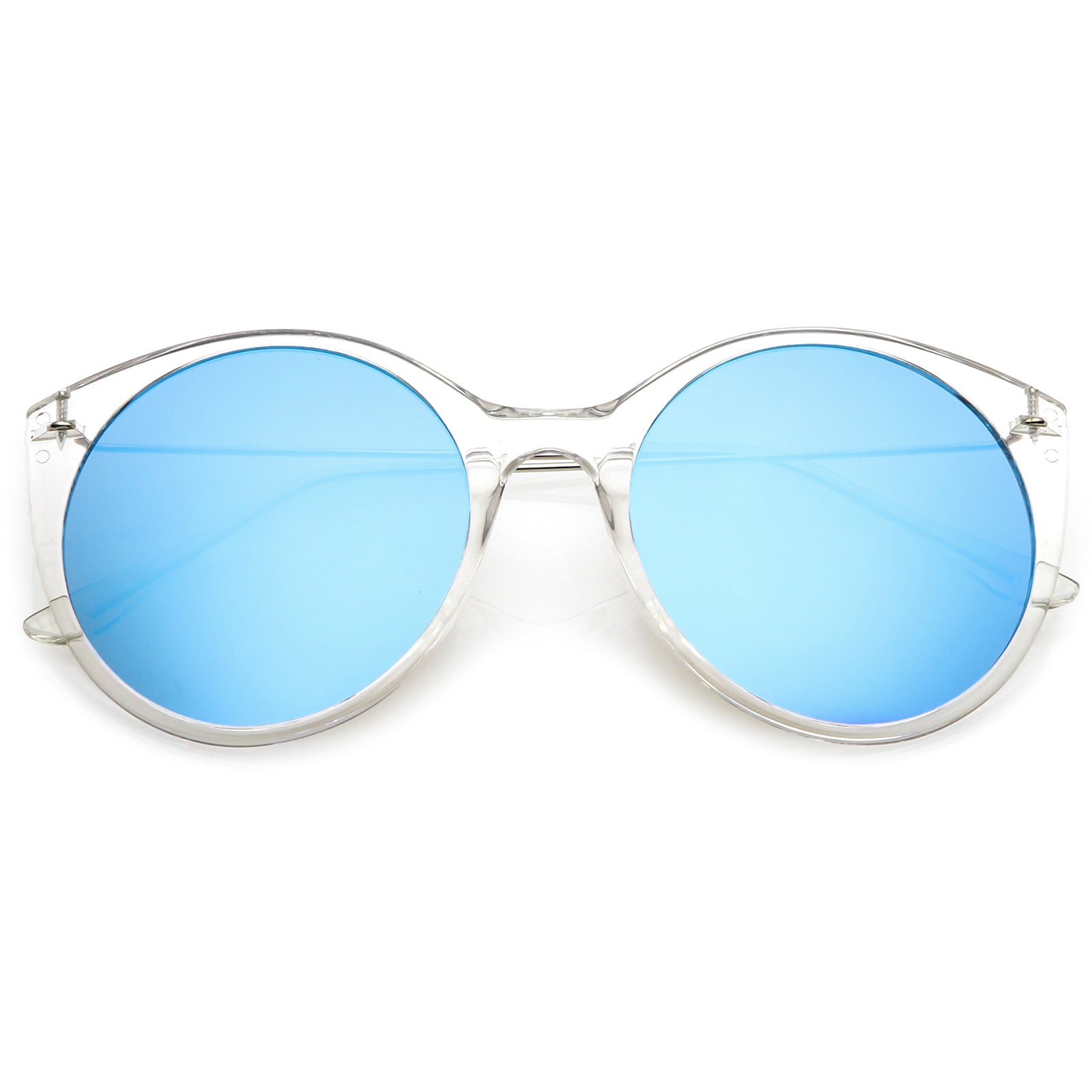 Clear / Blue Mirror