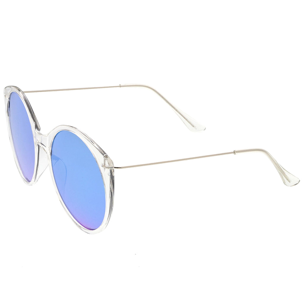 Clear / Blue Mirror