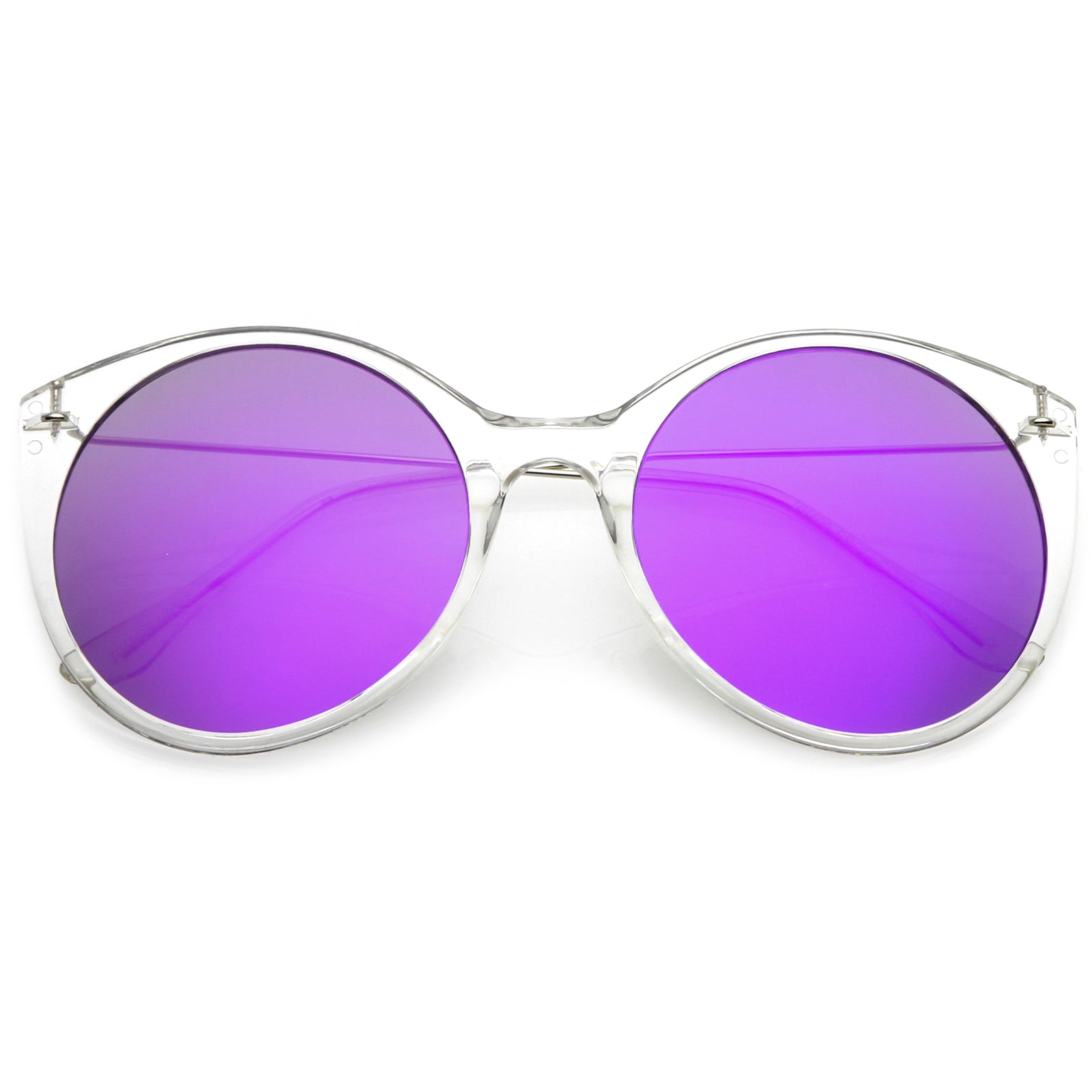 Clear / Purple Mirror