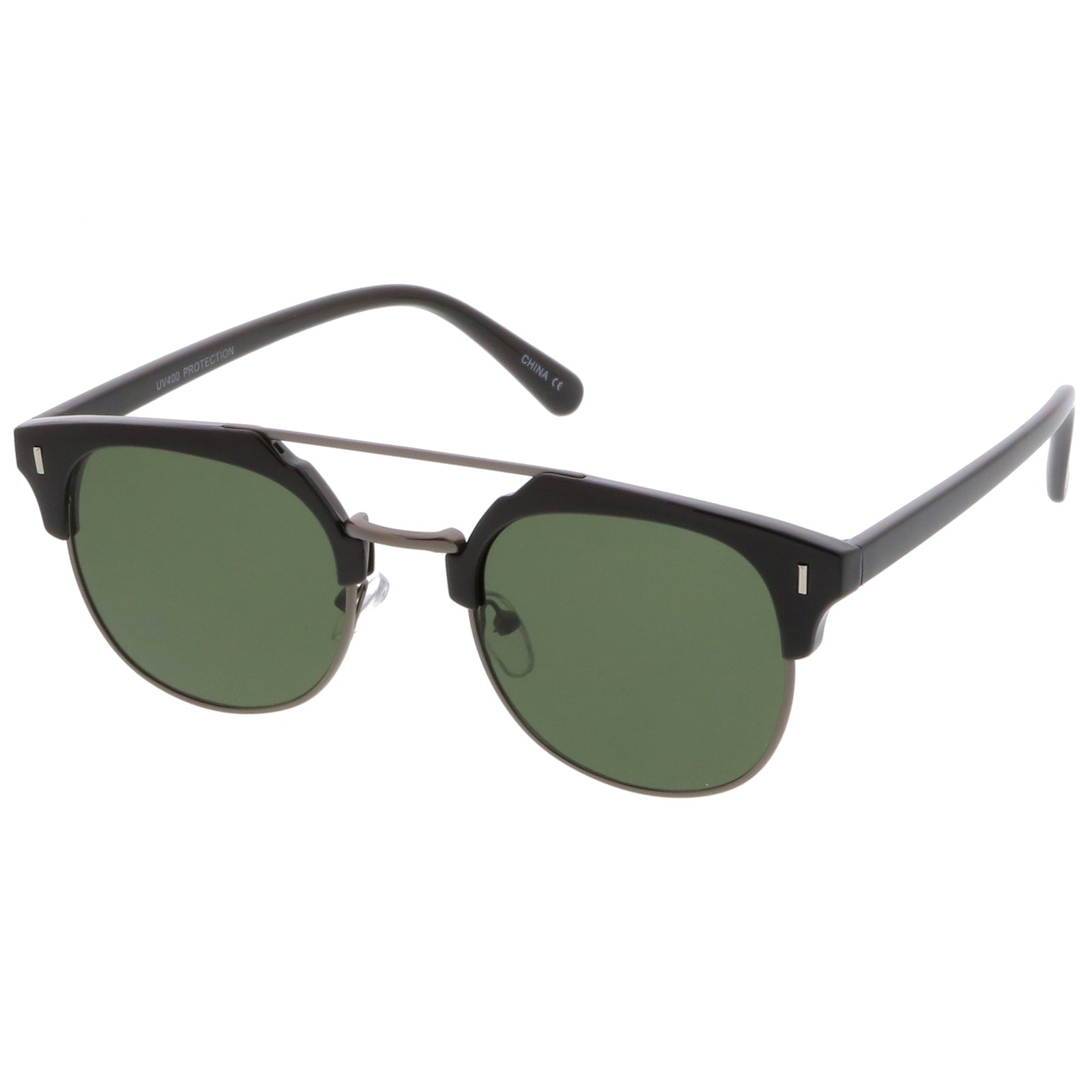 Black-Gunmetal / Green