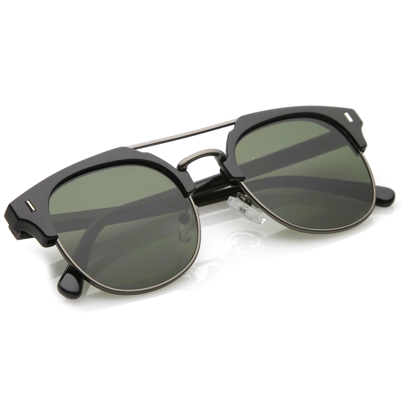 Black-Gunmetal / Green