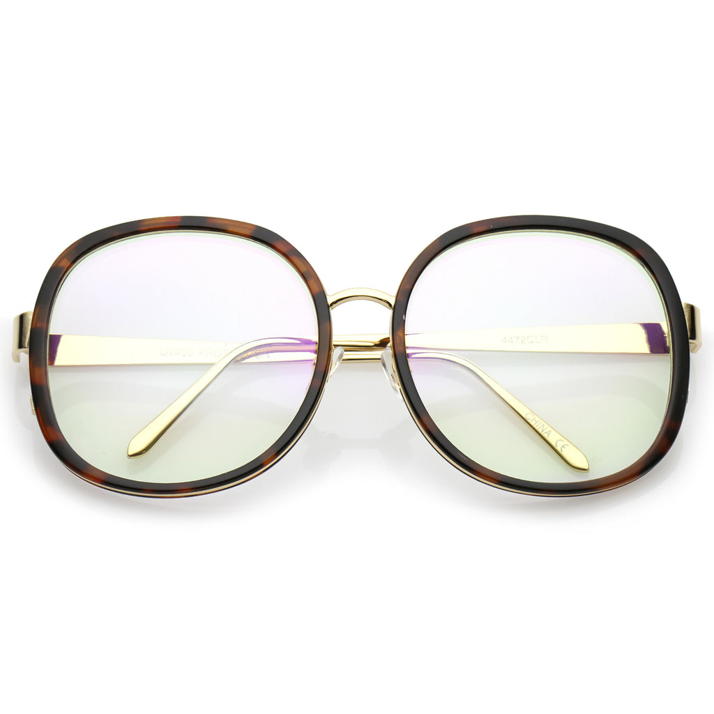Tortoise-Gold / Clear