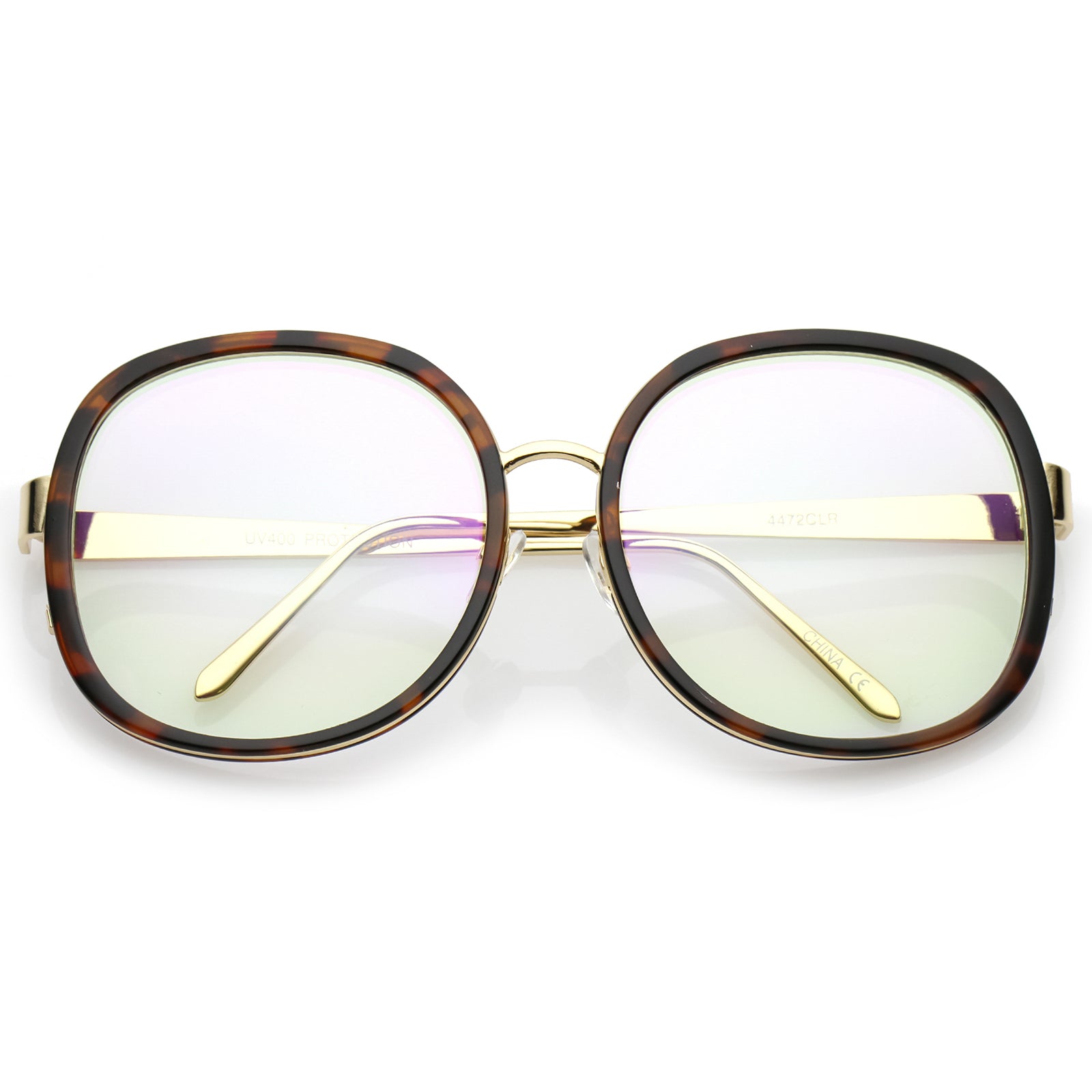 Tortoise-Gold / Clear