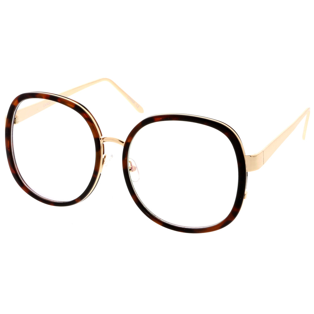 Tortoise-Gold / Clear