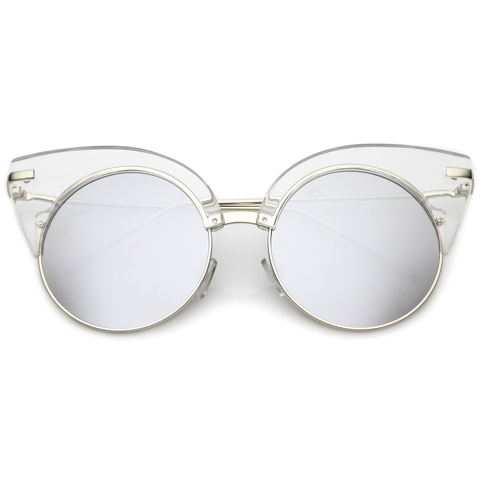 Clear Silver / Silver Mirror
