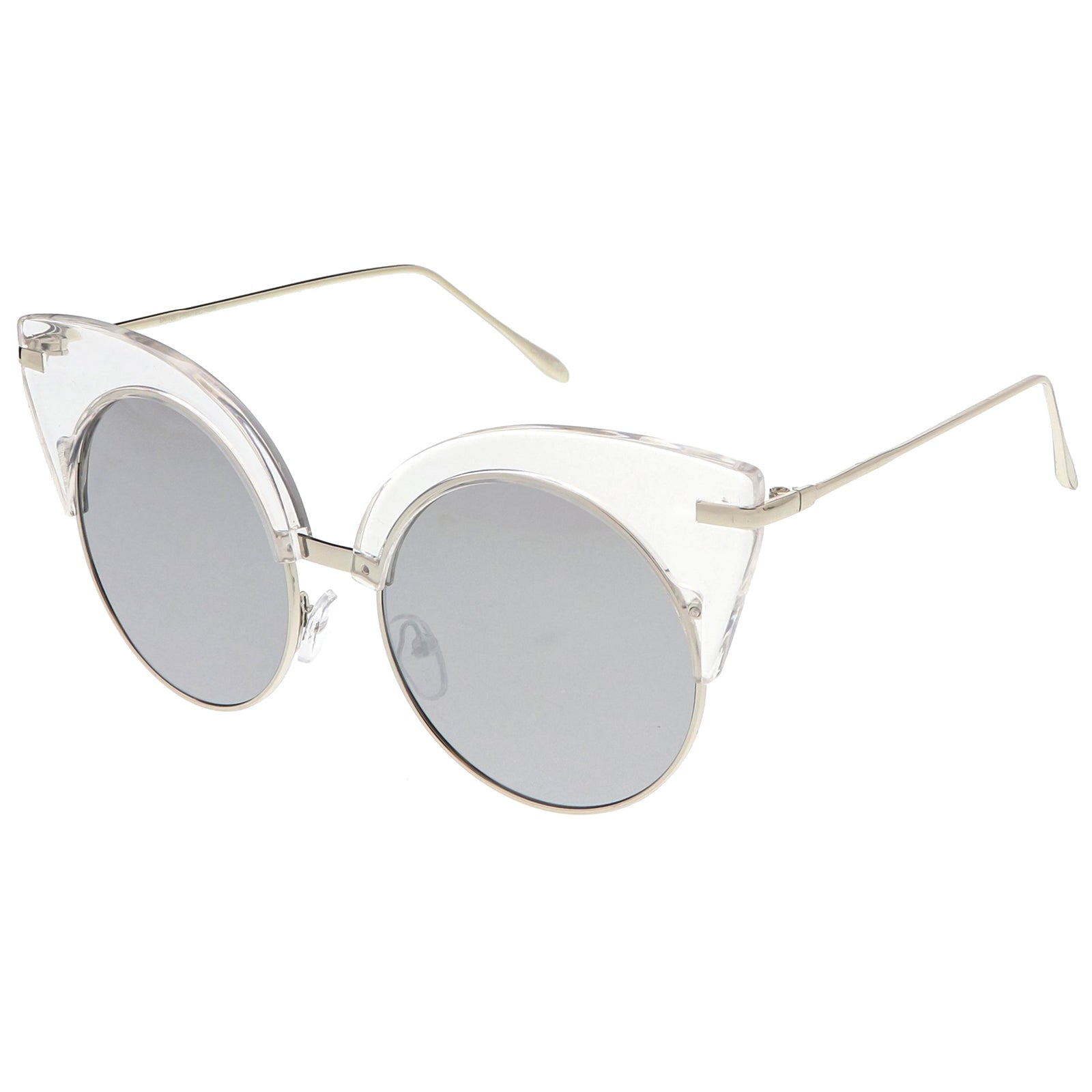 Clear Silver / Silver Mirror