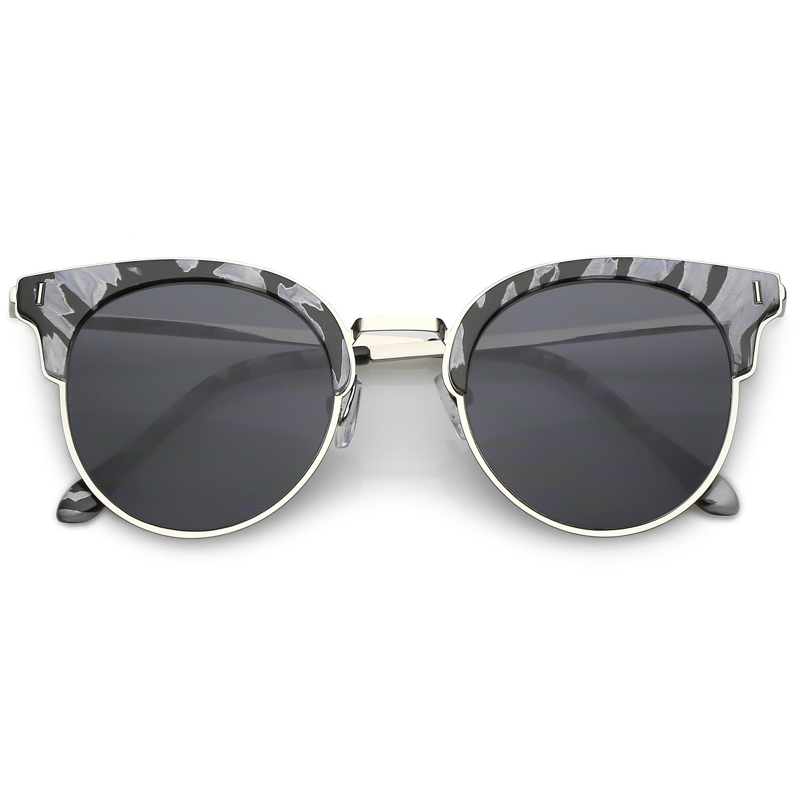 Black Gray Silver / Smoke