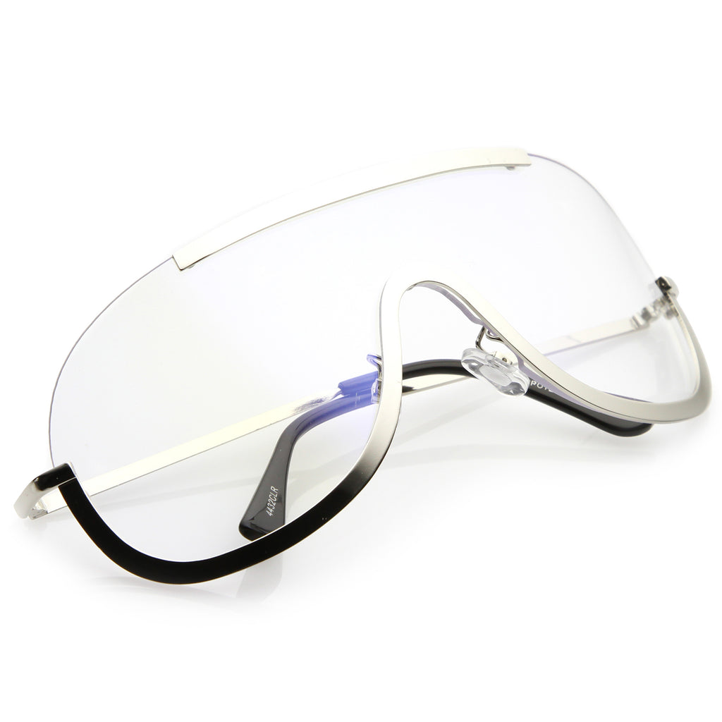 Silver / Clear