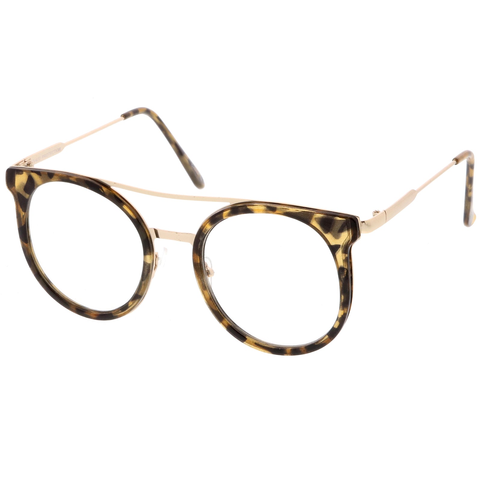 Tortoise-Gold / Clear