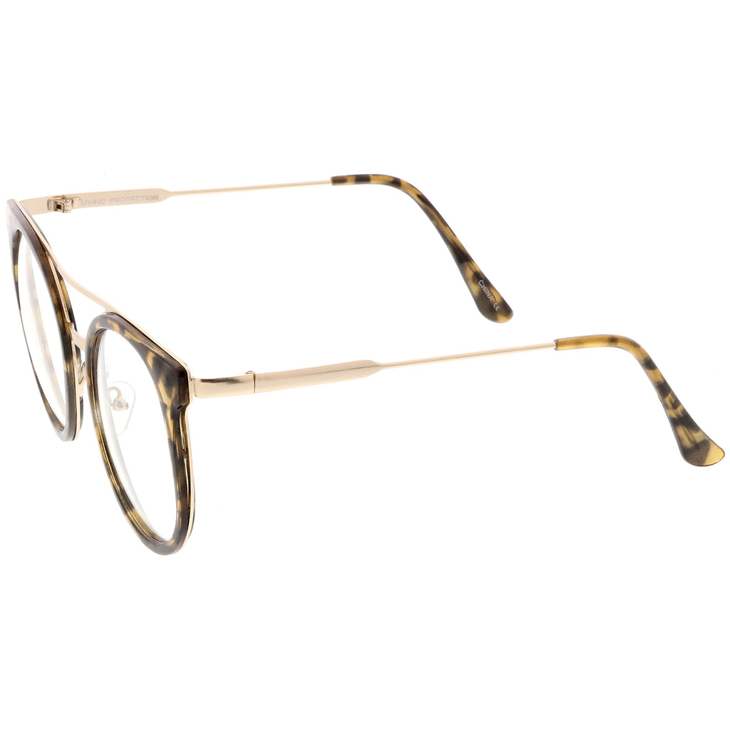 Tortoise-Gold / Clear