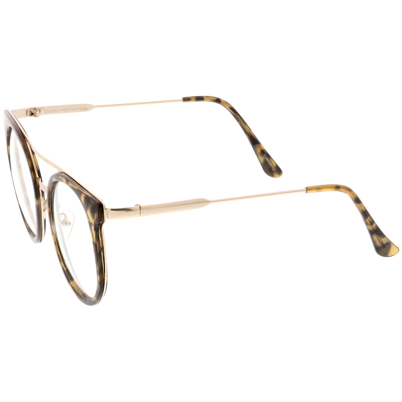 Tortoise-Gold / Clear
