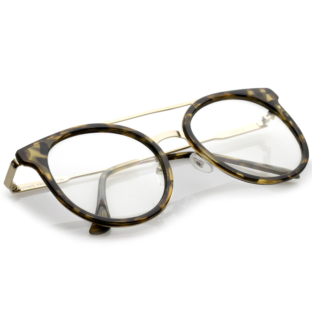 Tortoise-Gold / Clear
