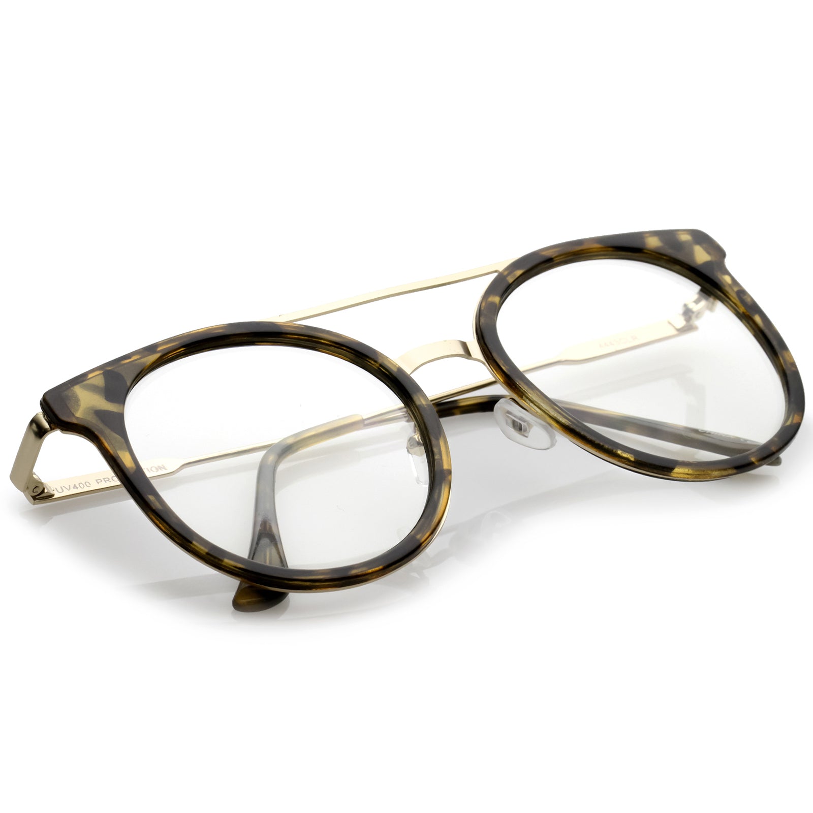 Tortoise-Gold / Clear