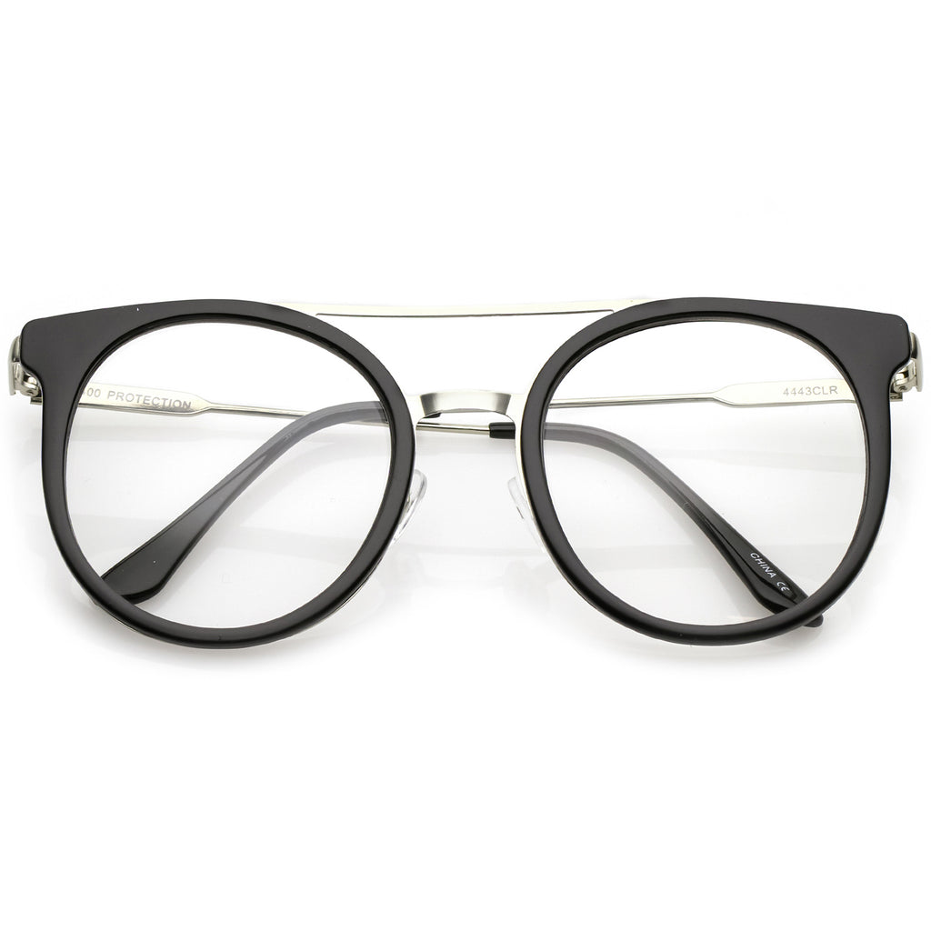 Black-Silver / Clear