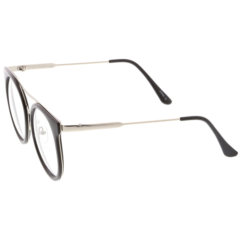 Black-Silver / Clear