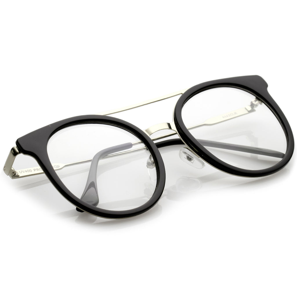 Black-Silver / Clear
