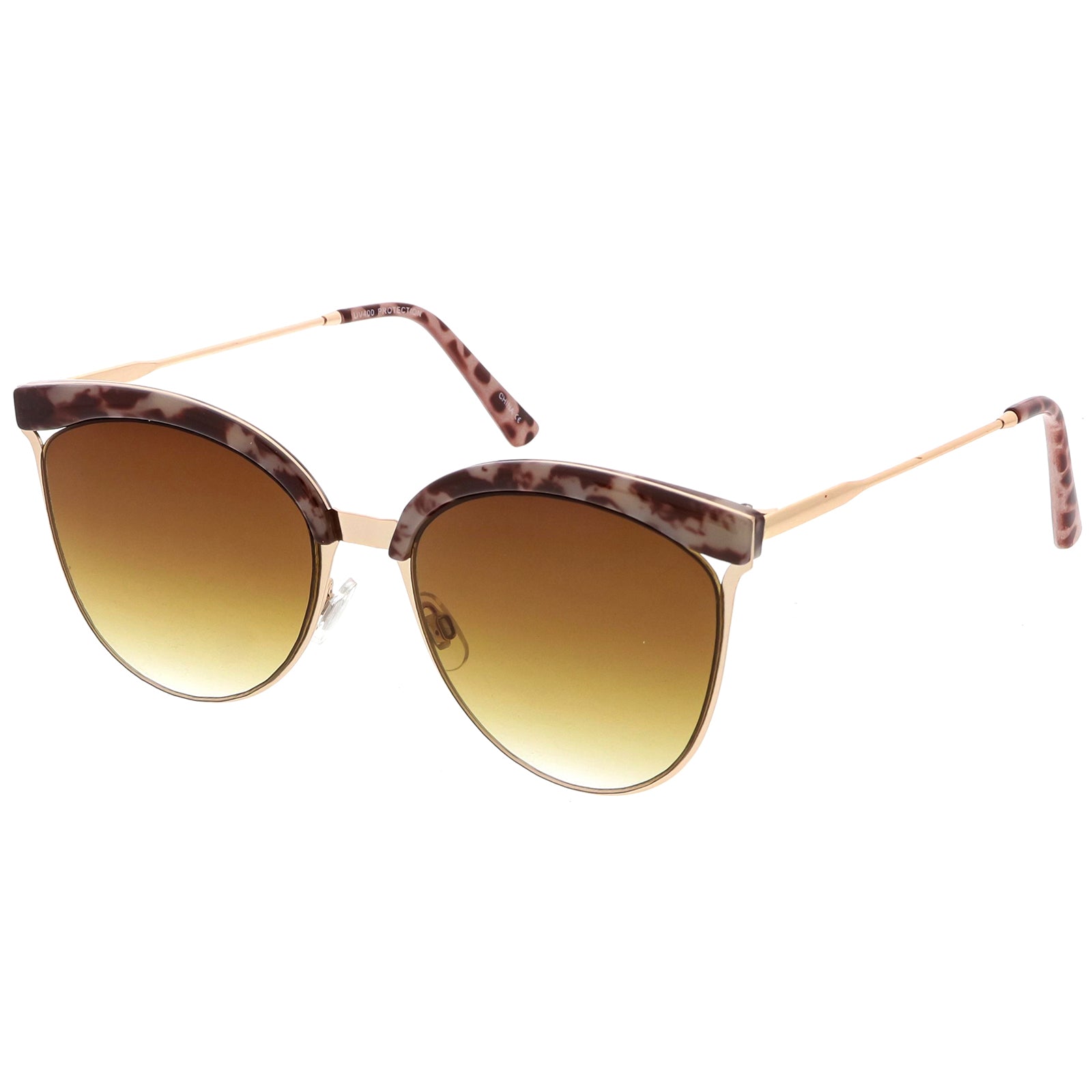 Brown Marble Gold / Amber