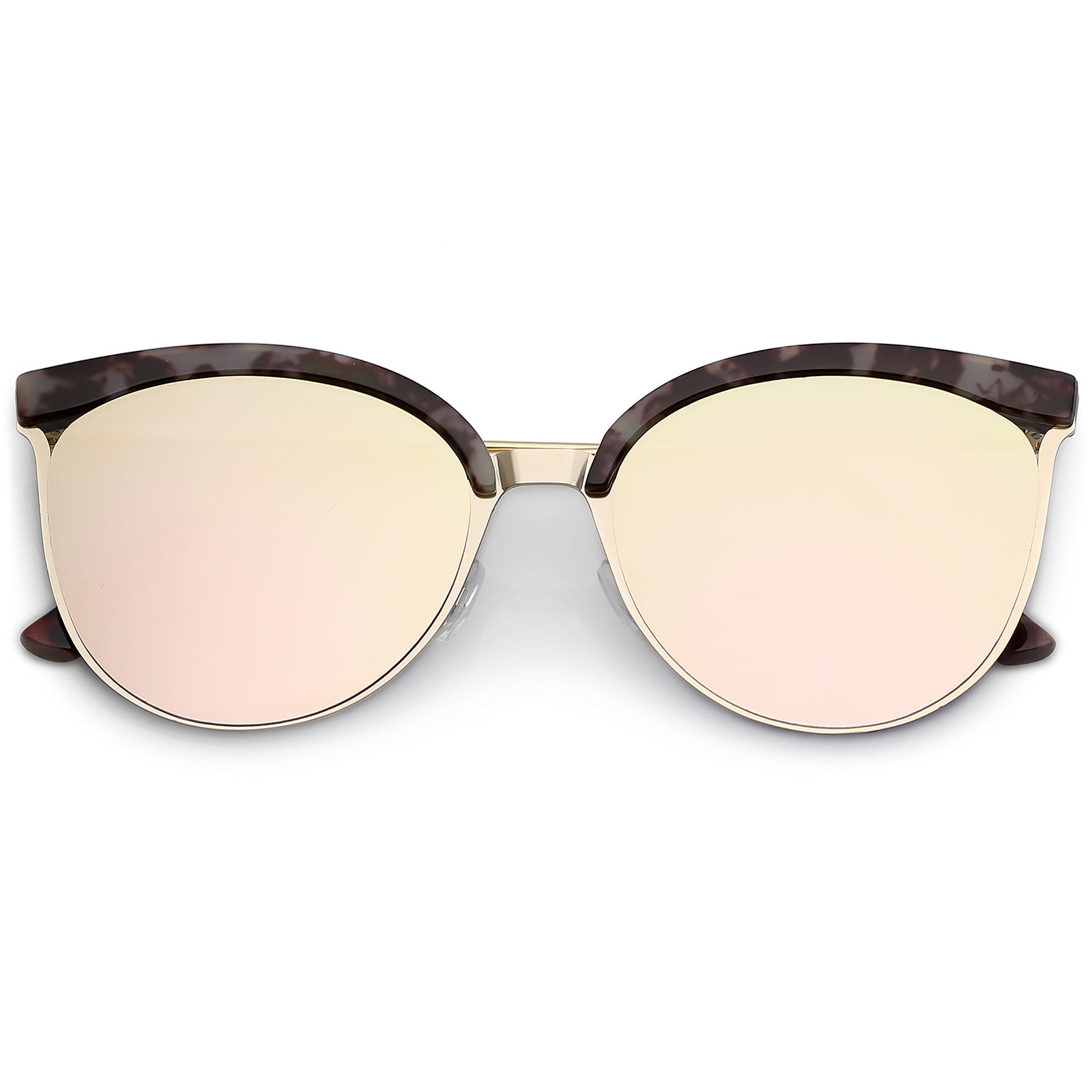 Brown Marble Gold / Pink Mirror