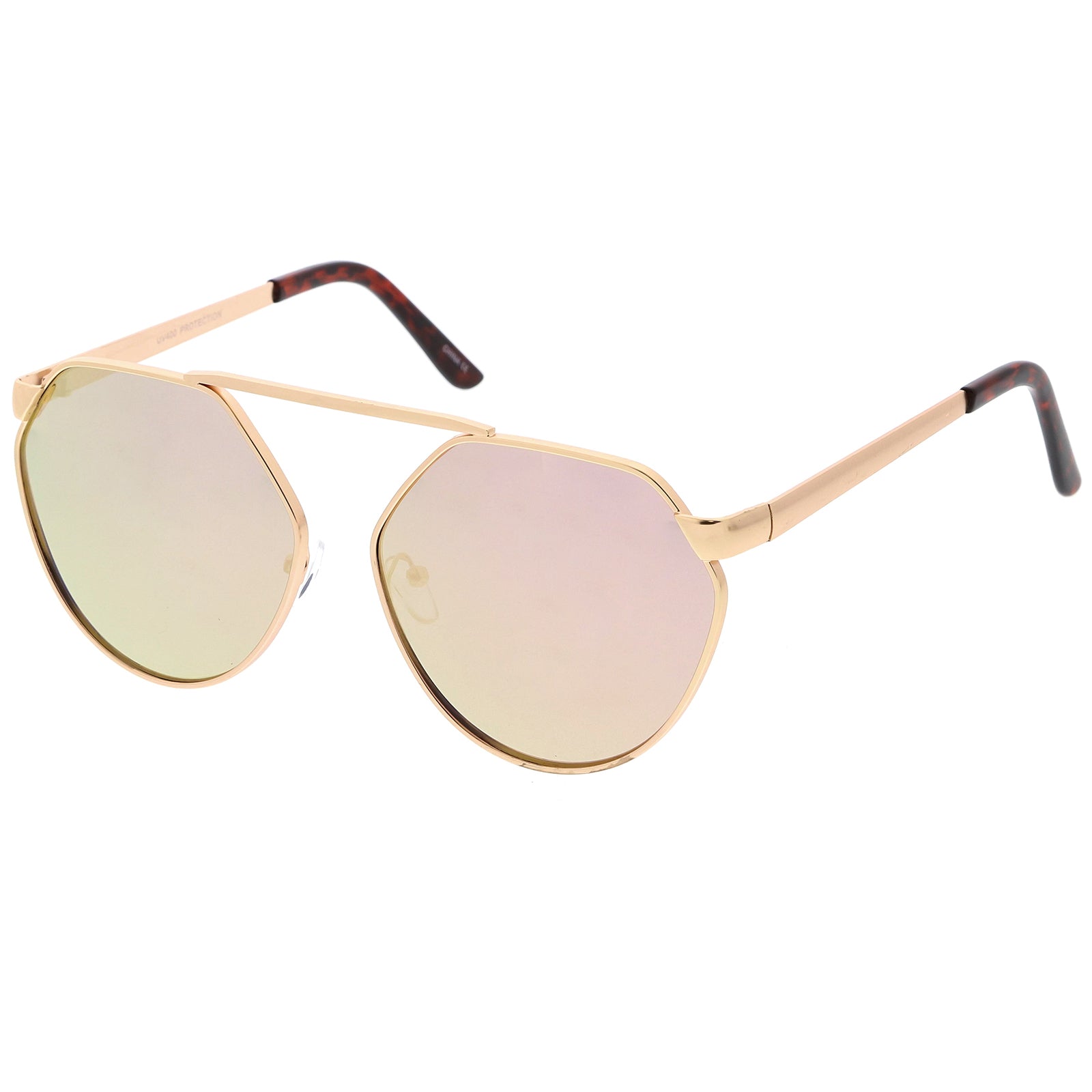 Gold / Pink Mirror