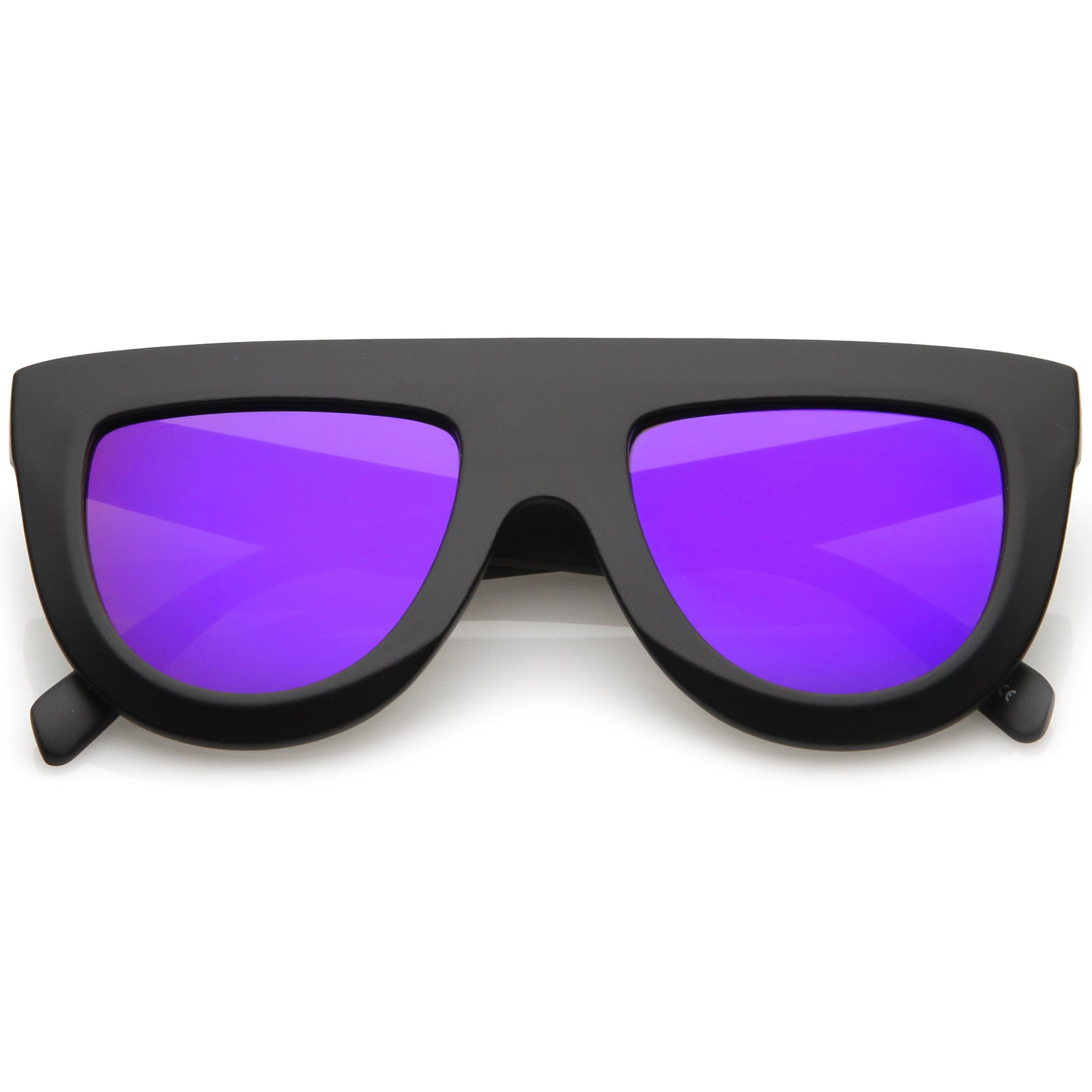 Matte Black / Purple Mirror
