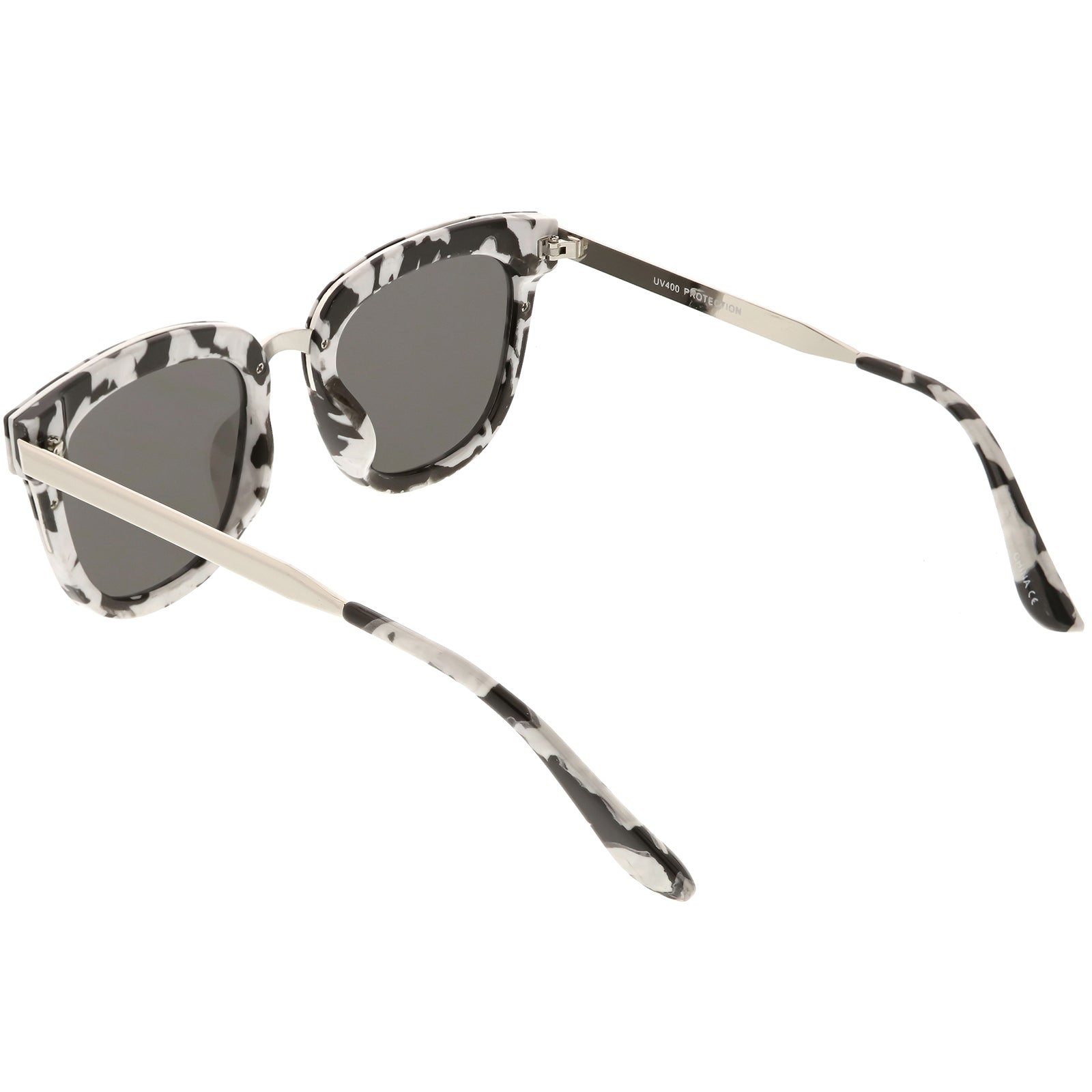 Black White Silver / Silver Mirror