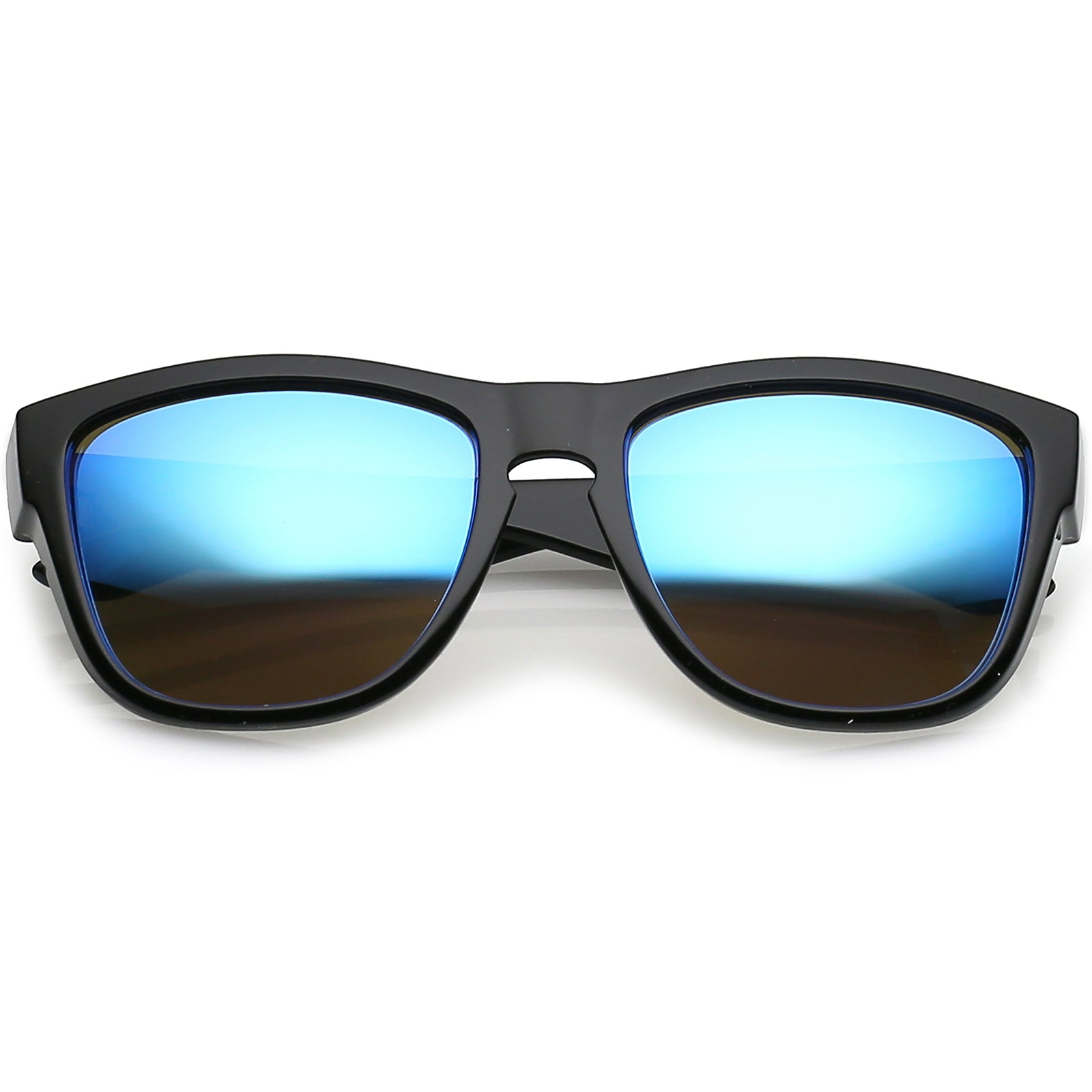 Shiny Black / Blue Mirror