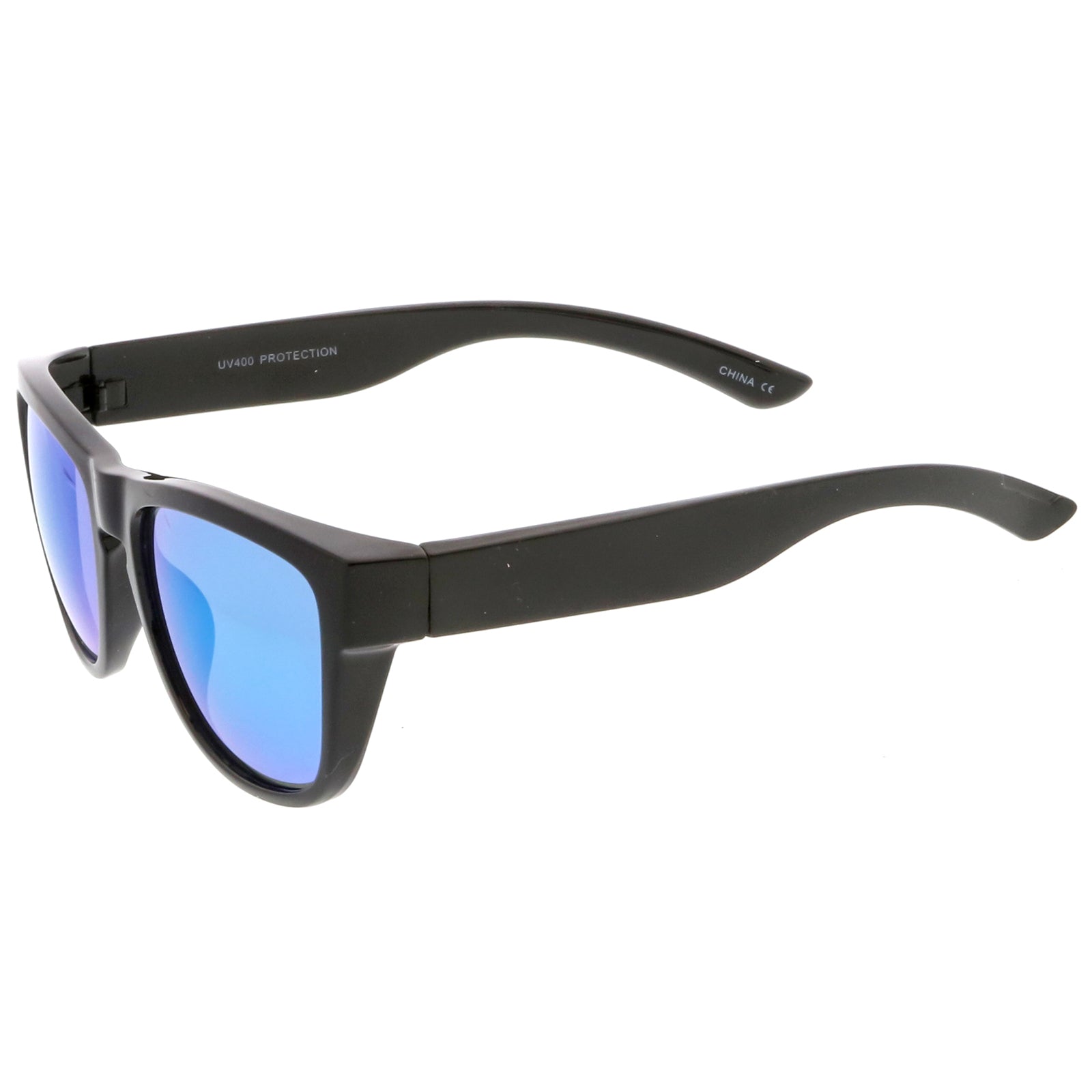 Shiny Black / Blue Mirror