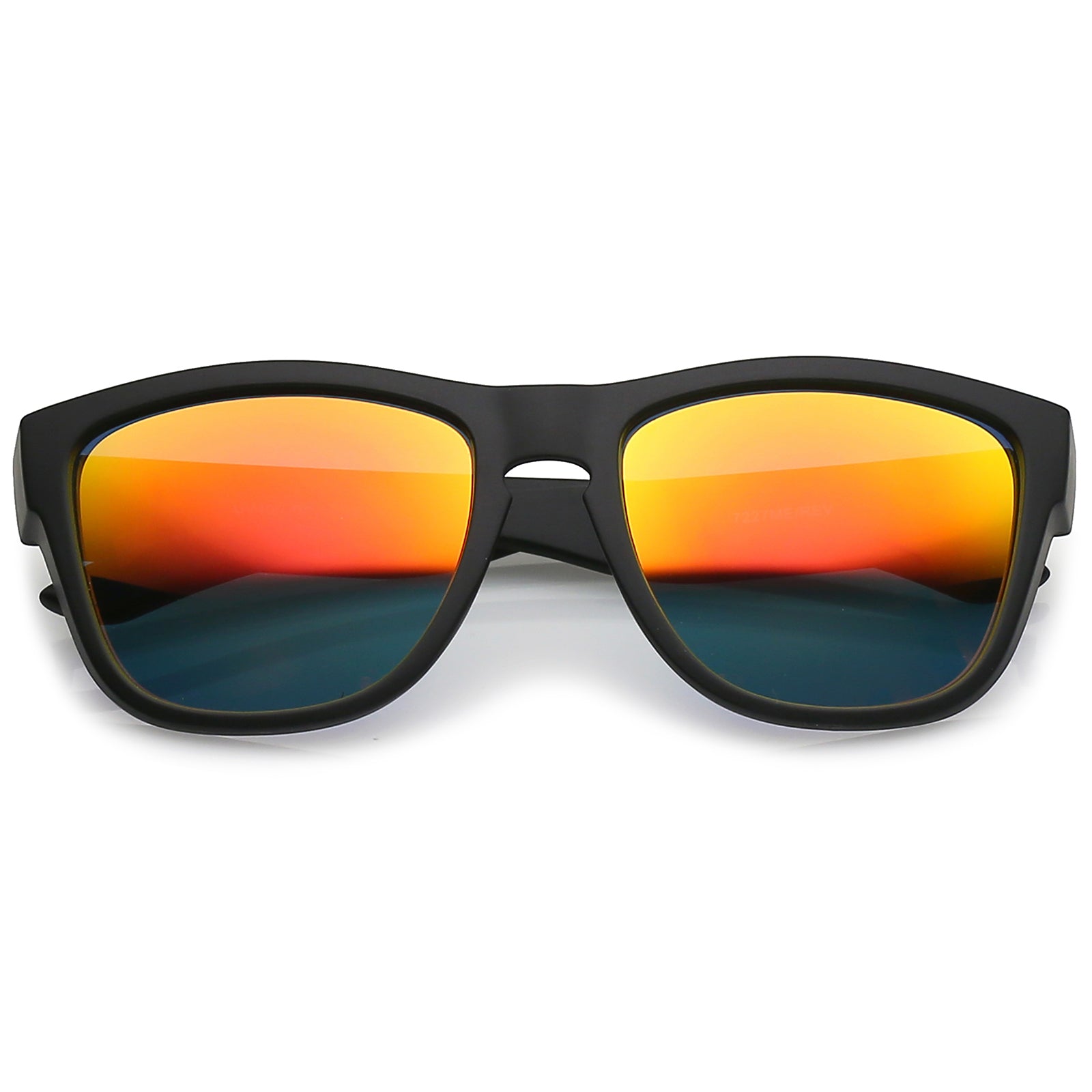 Matte Black / Orange Mirror