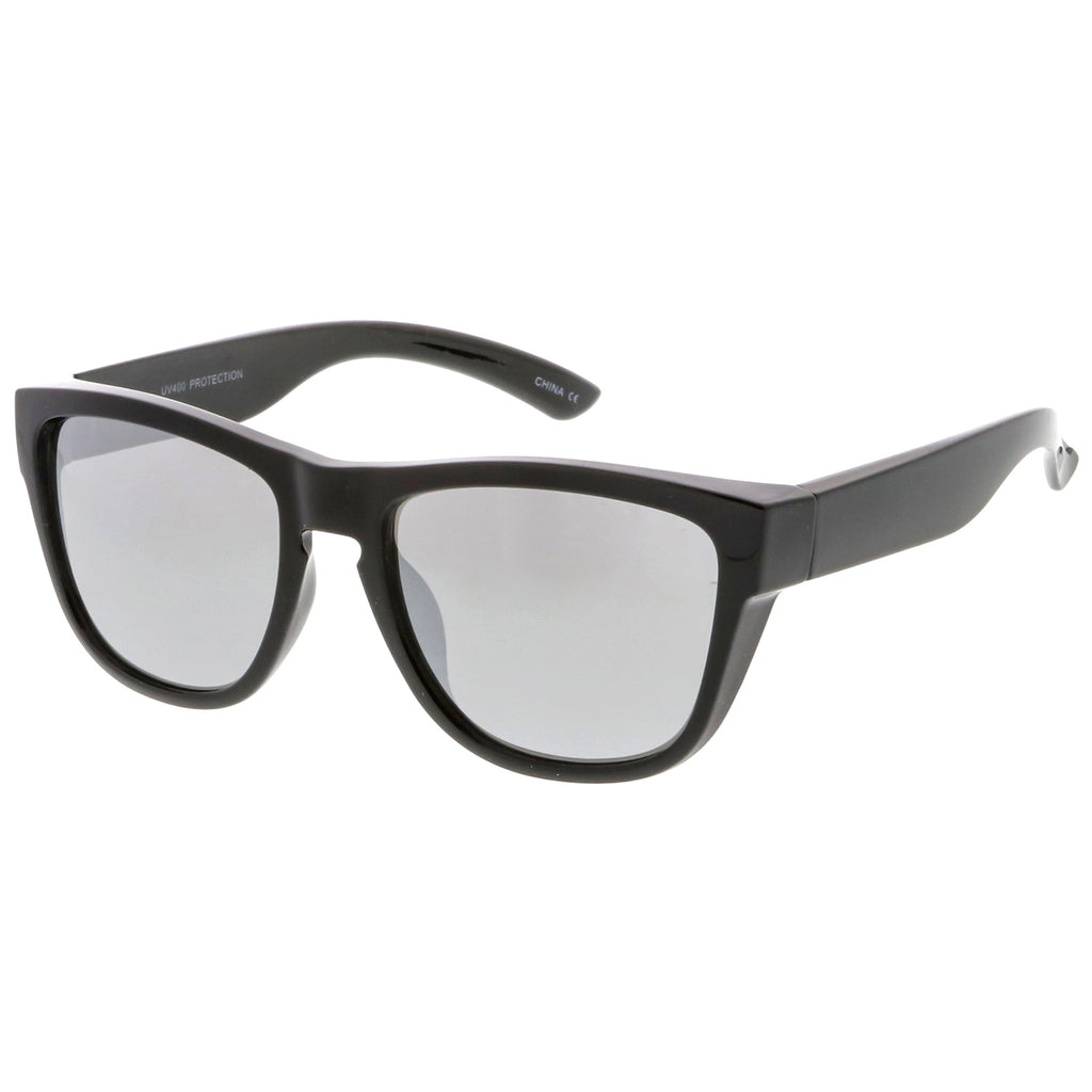 Shiny Black / Silver Mirror