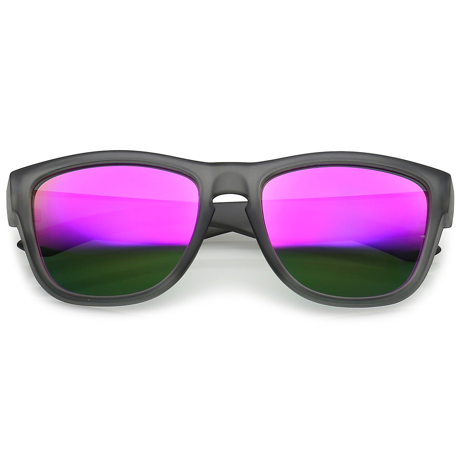 Matte Smoke / Magenta Mirror