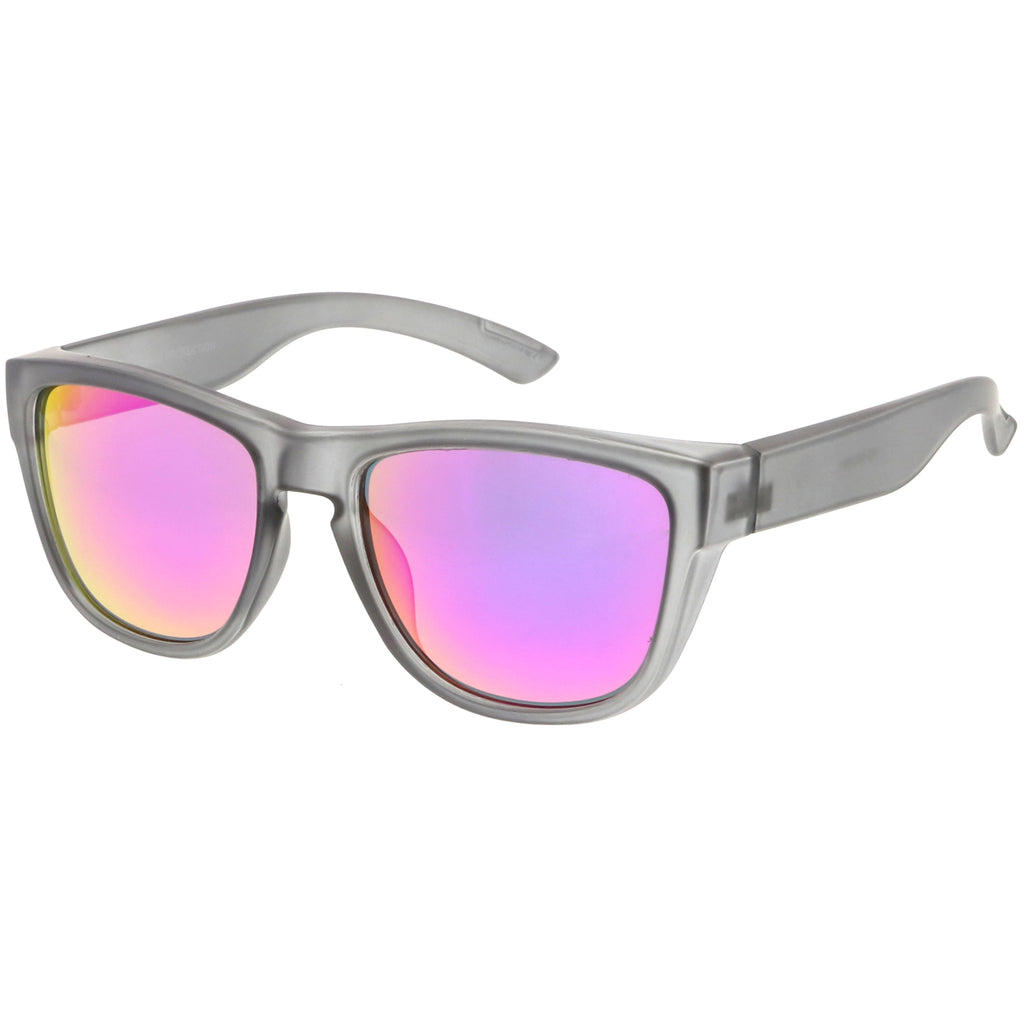 Matte Smoke / Magenta Mirror