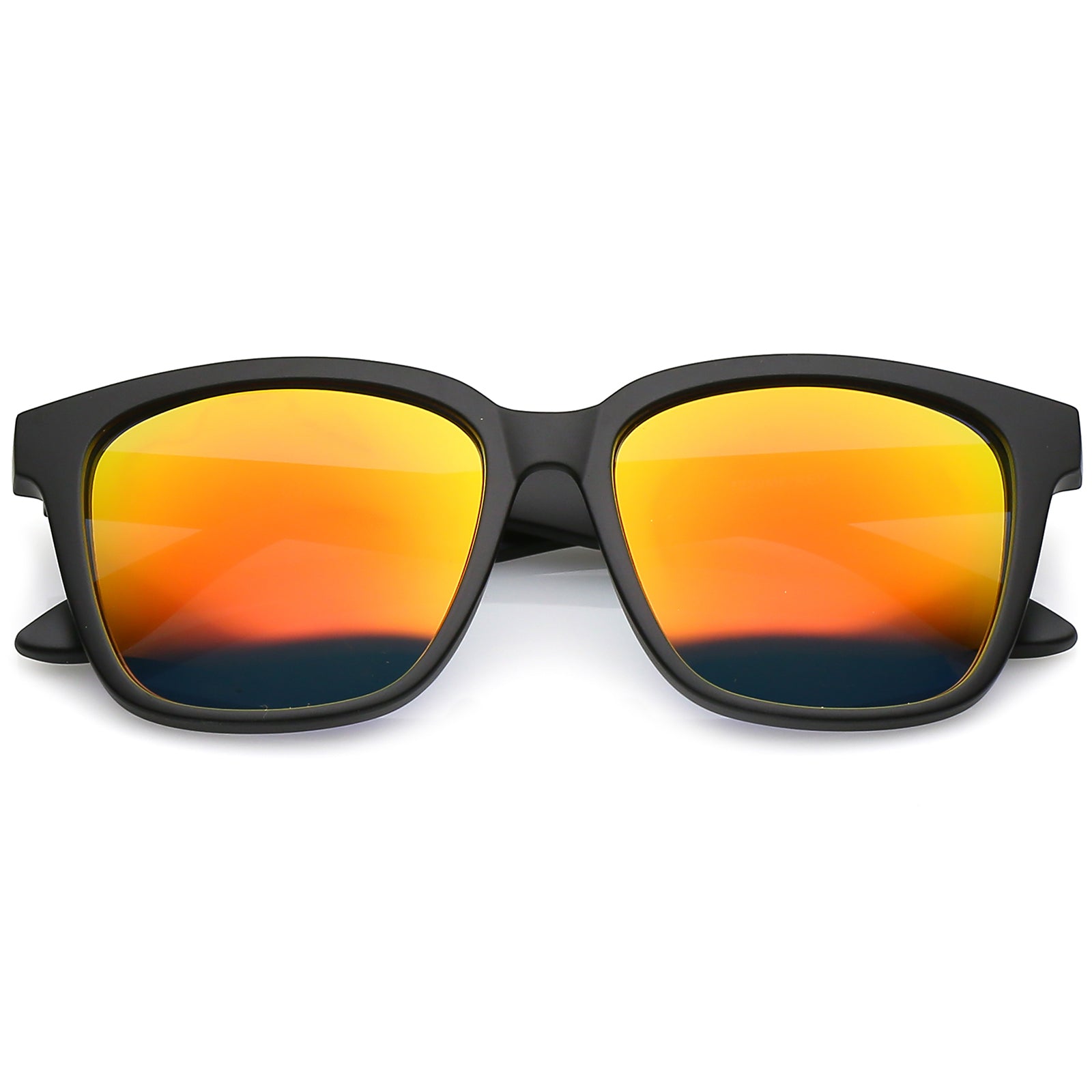 Matte Black / Orange Mirror