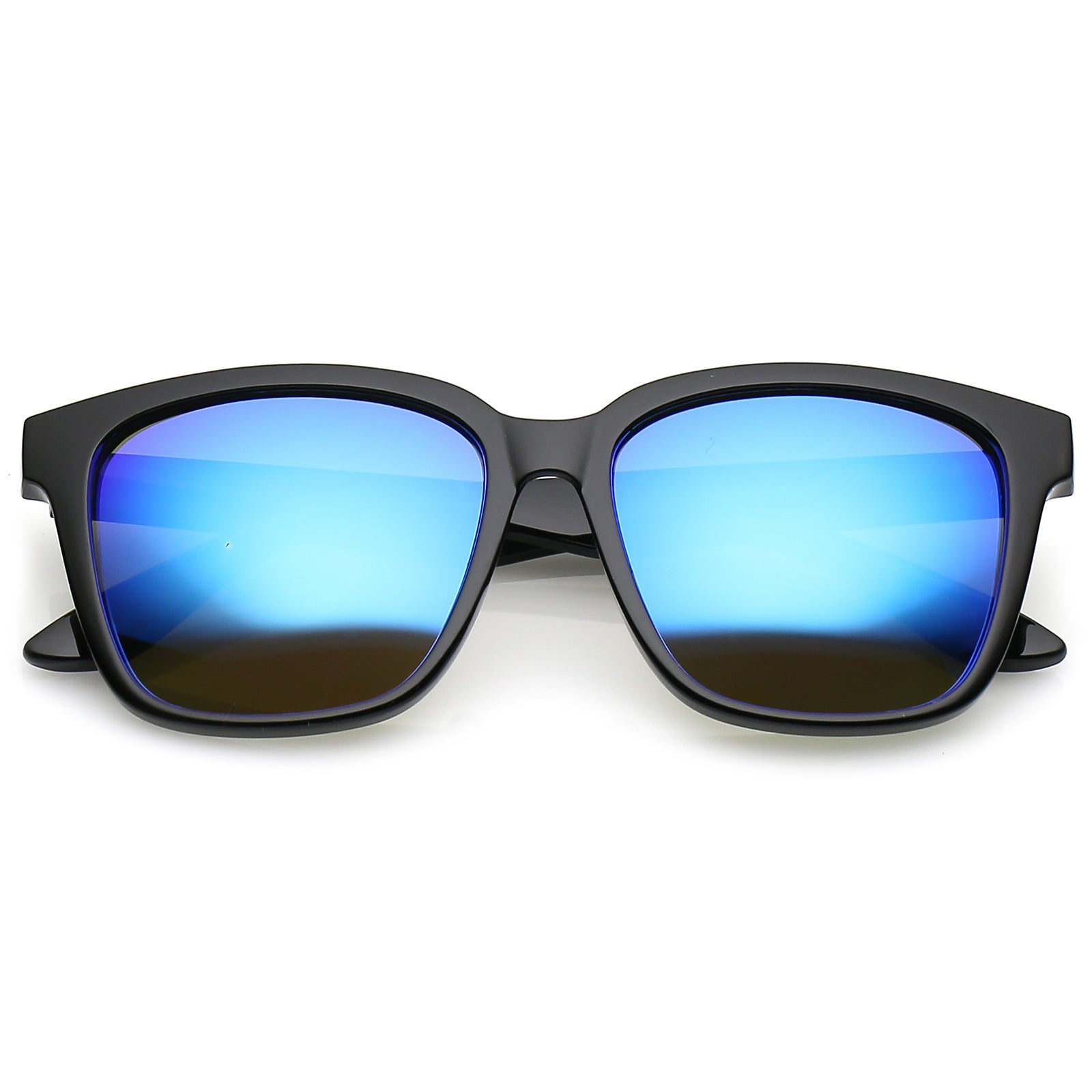 Shiny Black / Blue Mirror