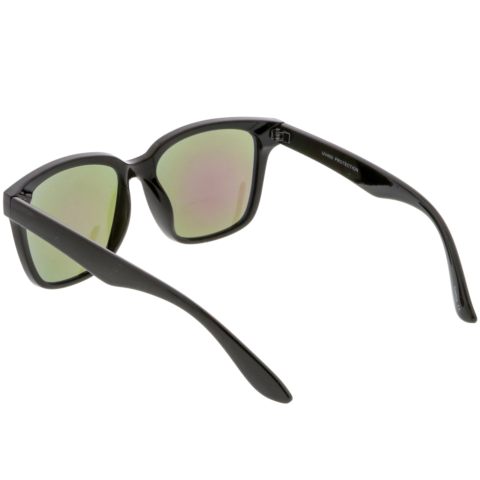 Shiny Black / Green Mirror