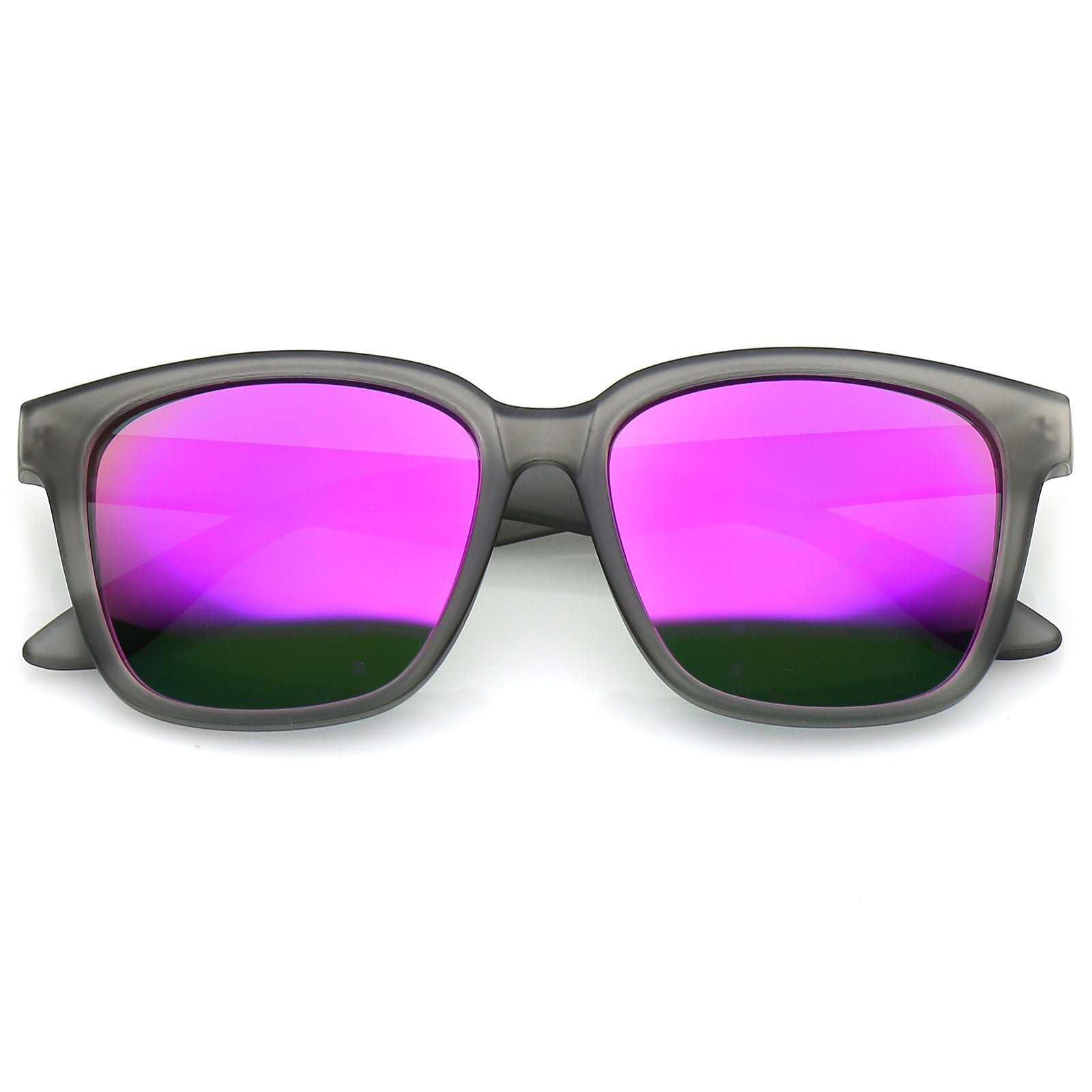Matte Smoke / Magenta Mirror