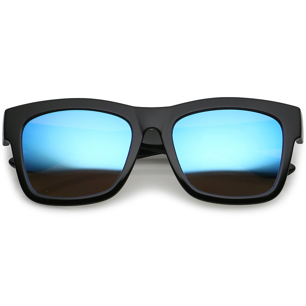 Shiny Black / Blue Mirror