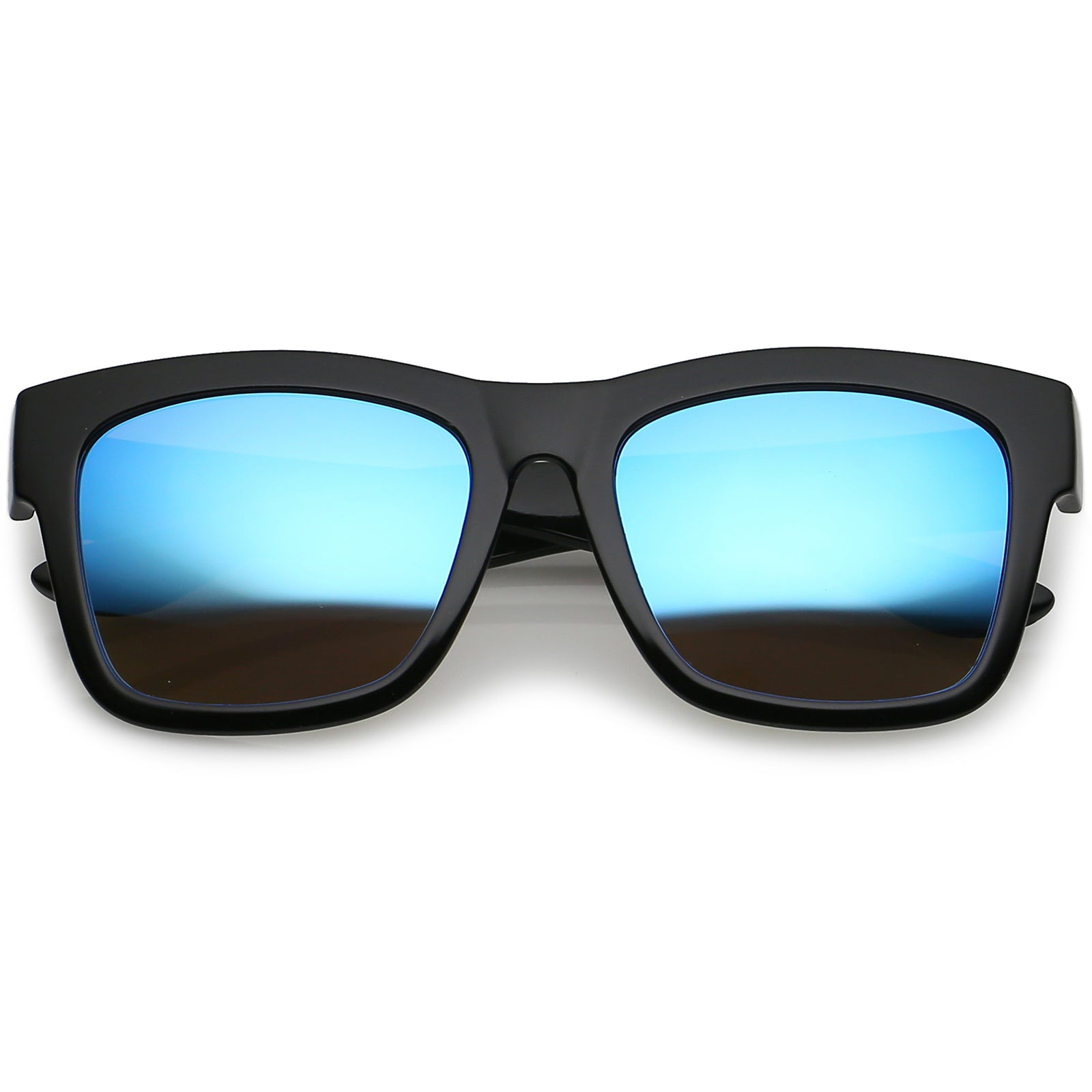 Shiny Black / Blue Mirror