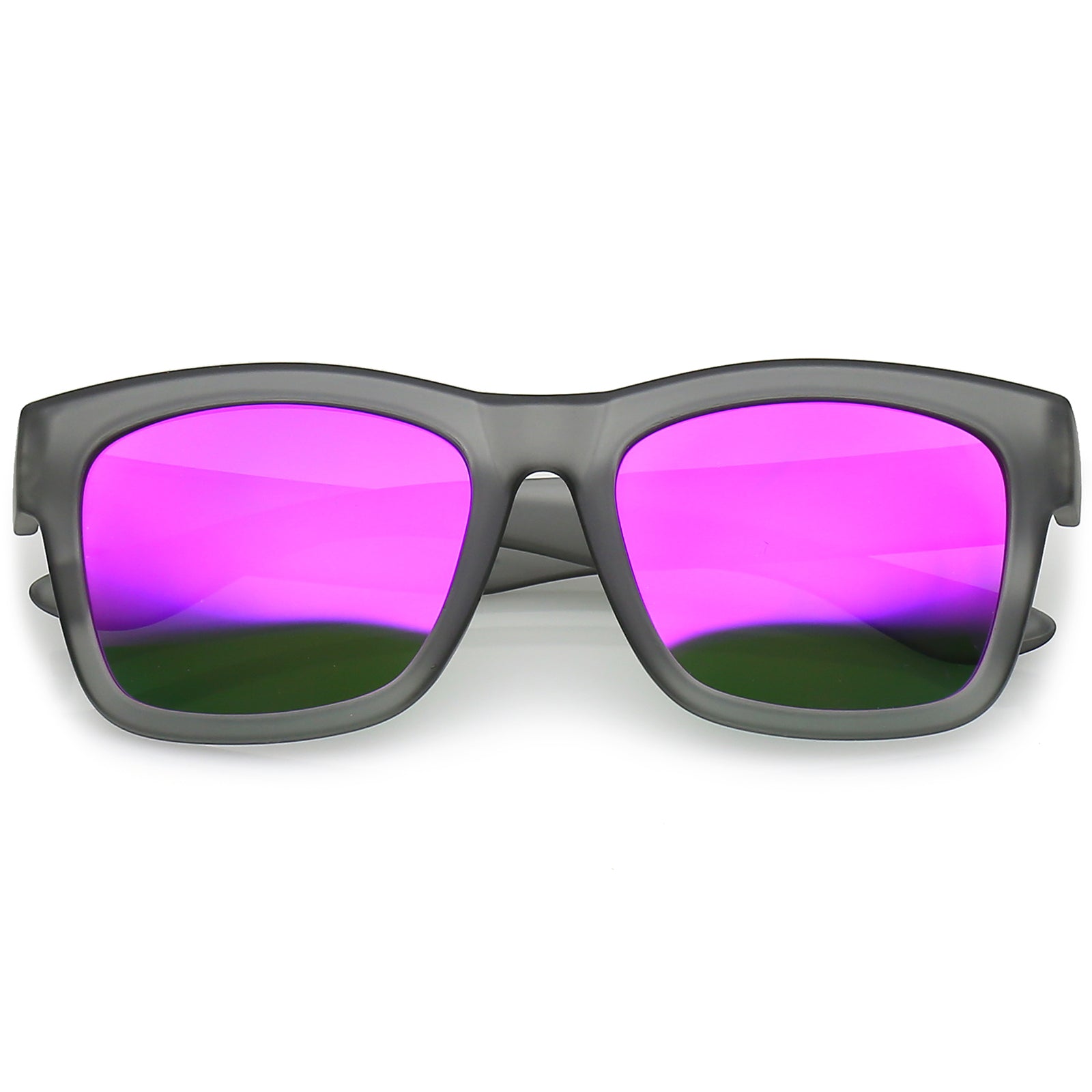 Matte Smoke / Magenta Mirror