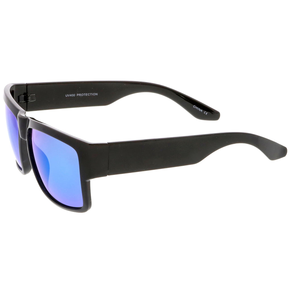 Shiny Black / Blue Mirror
