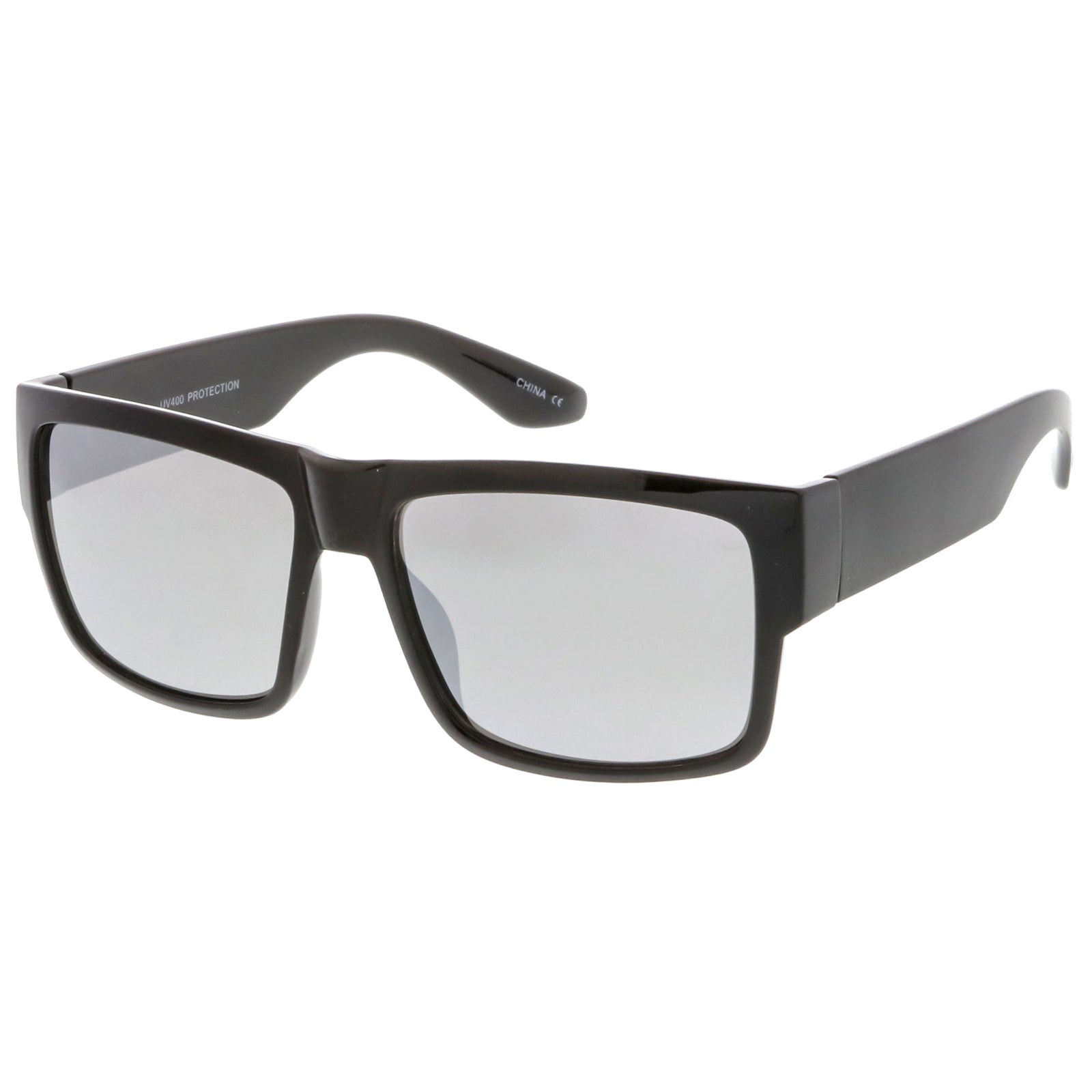 Shiny Black / Silver Mirror