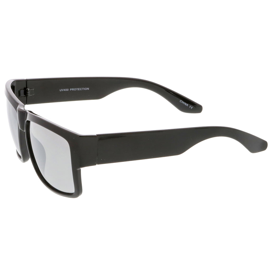 Shiny Black / Silver Mirror