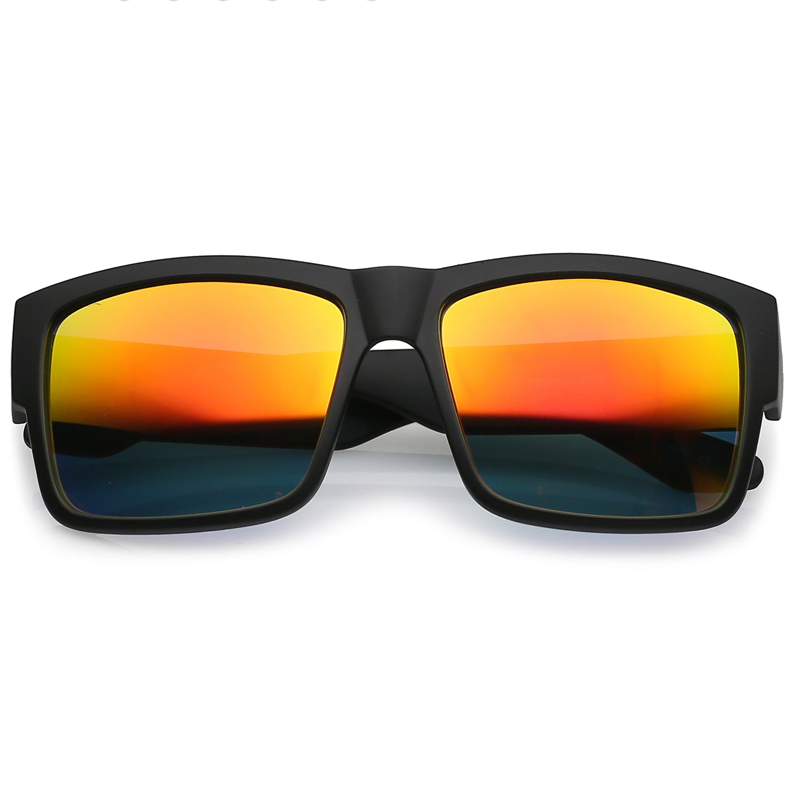 Matte Black / Orange Mirror