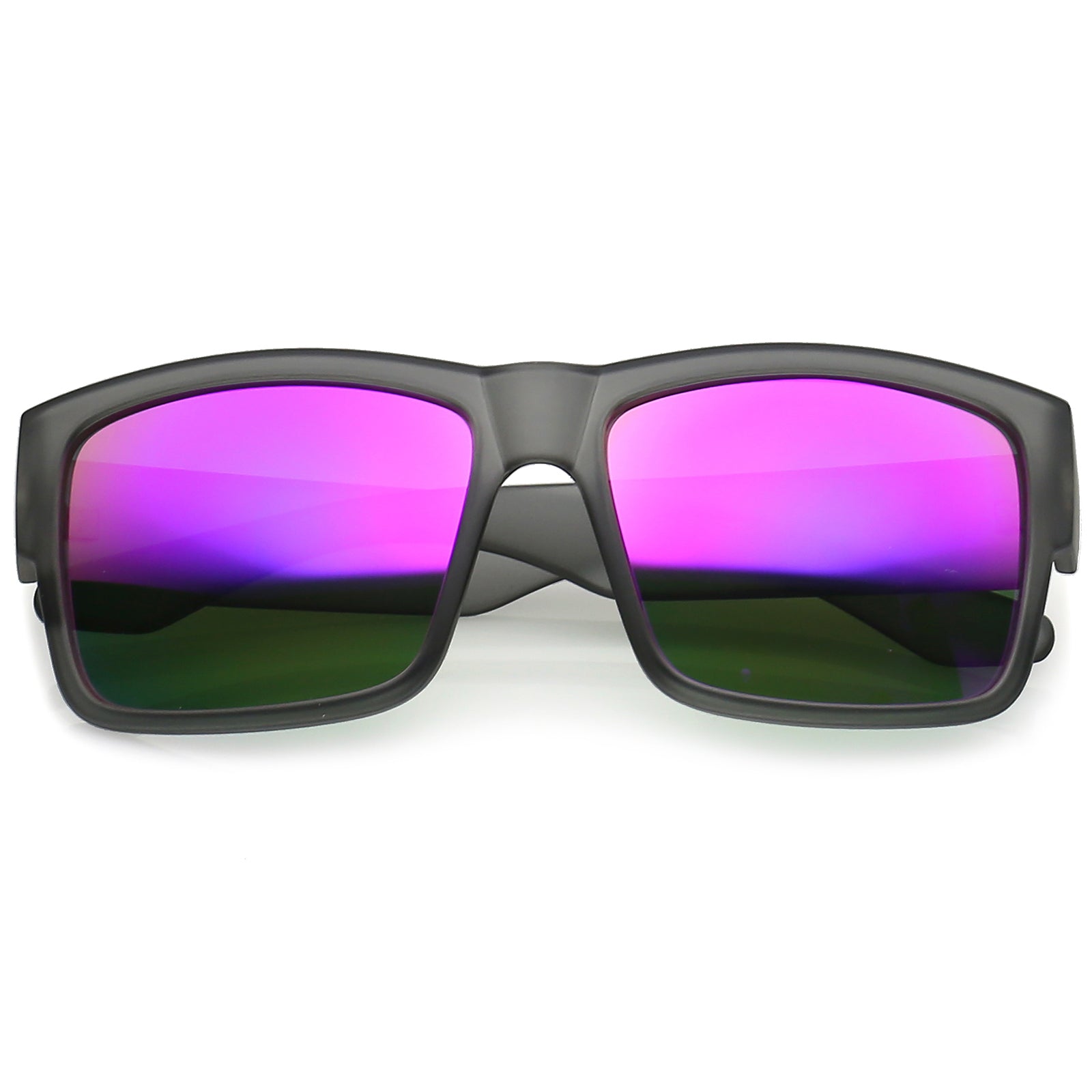 Matte Smoke / Magenta Mirror