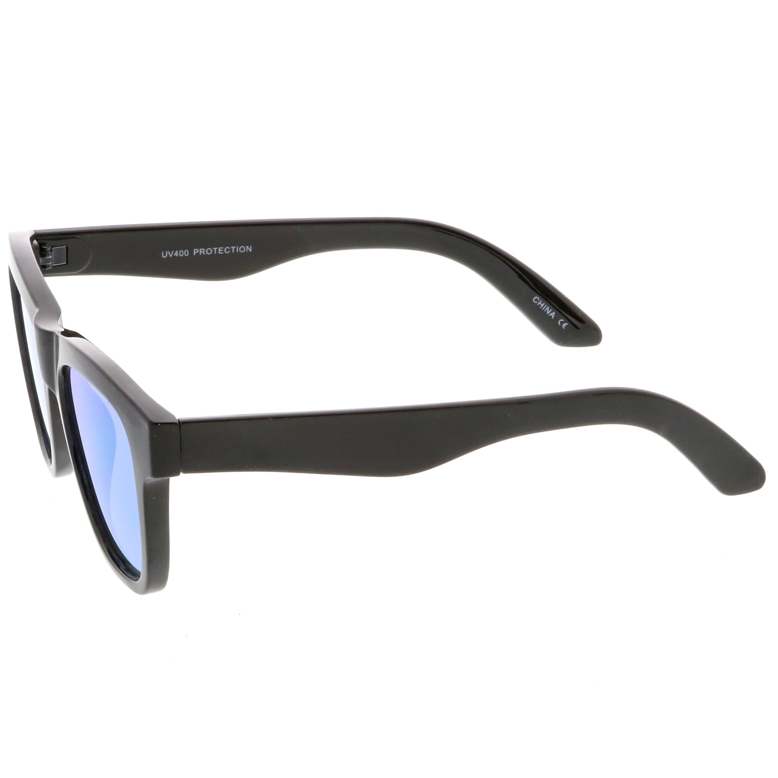 Shiny Black / Blue Mirror