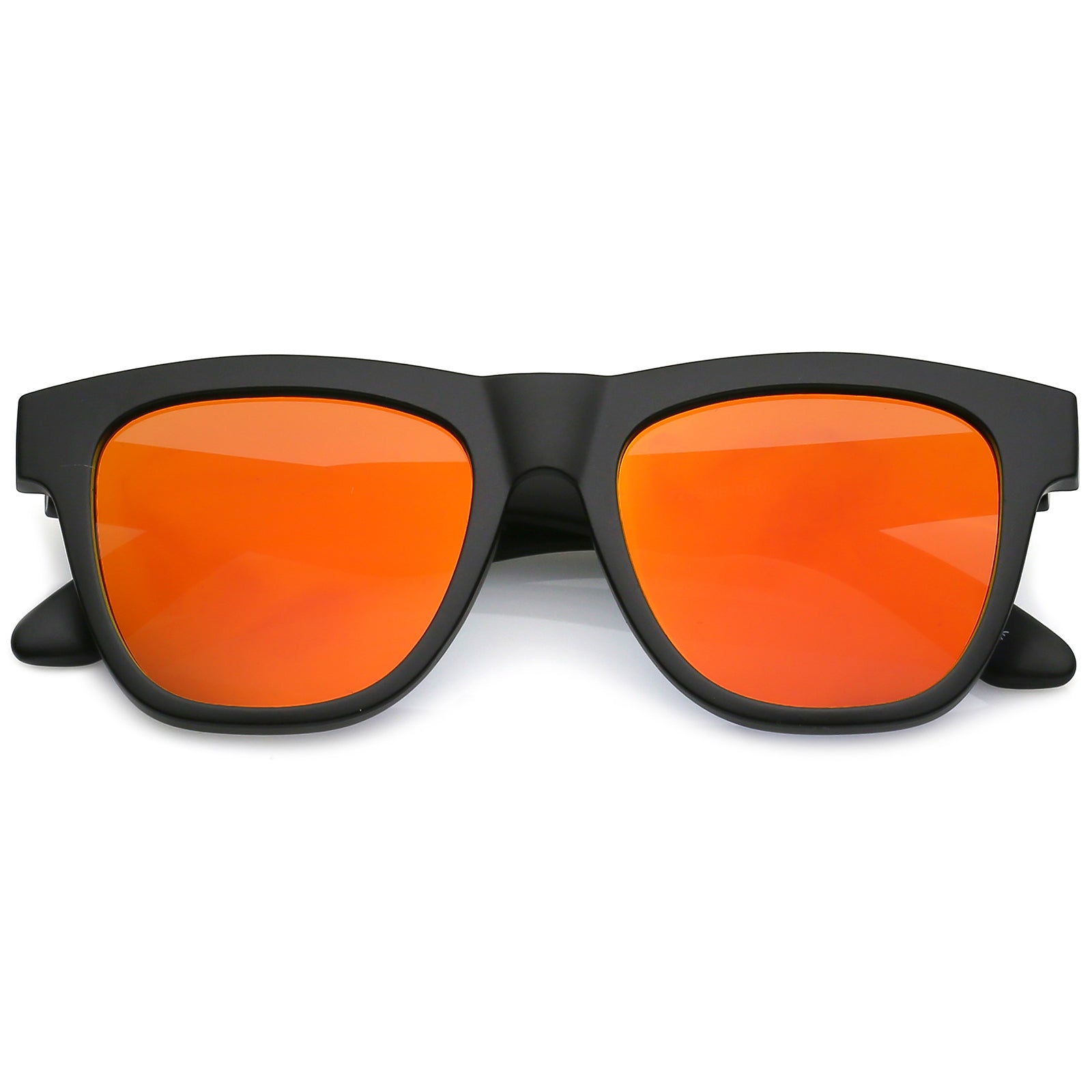 Matte Black / Orange Mirror