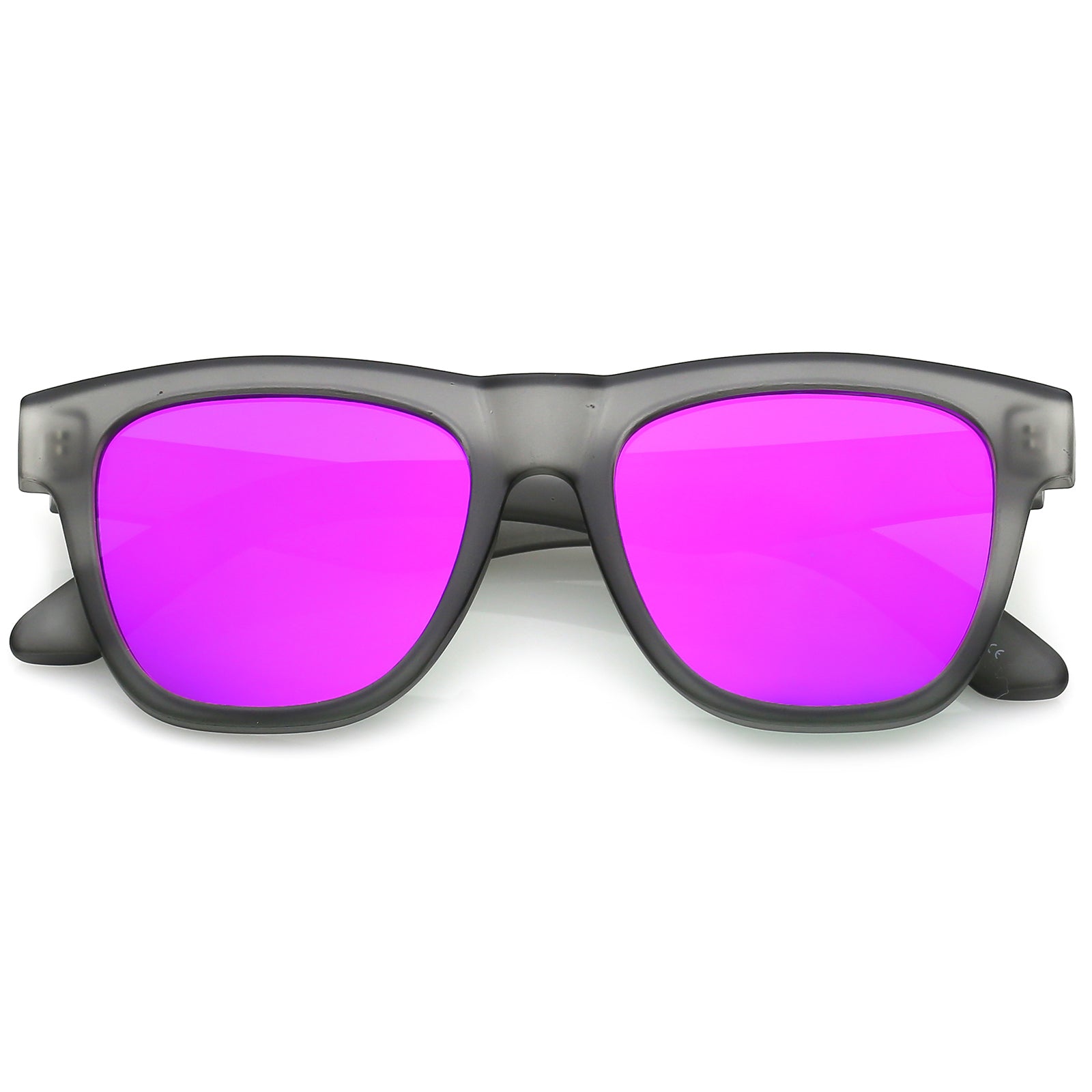 Matte Smoke / Magenta Mirror